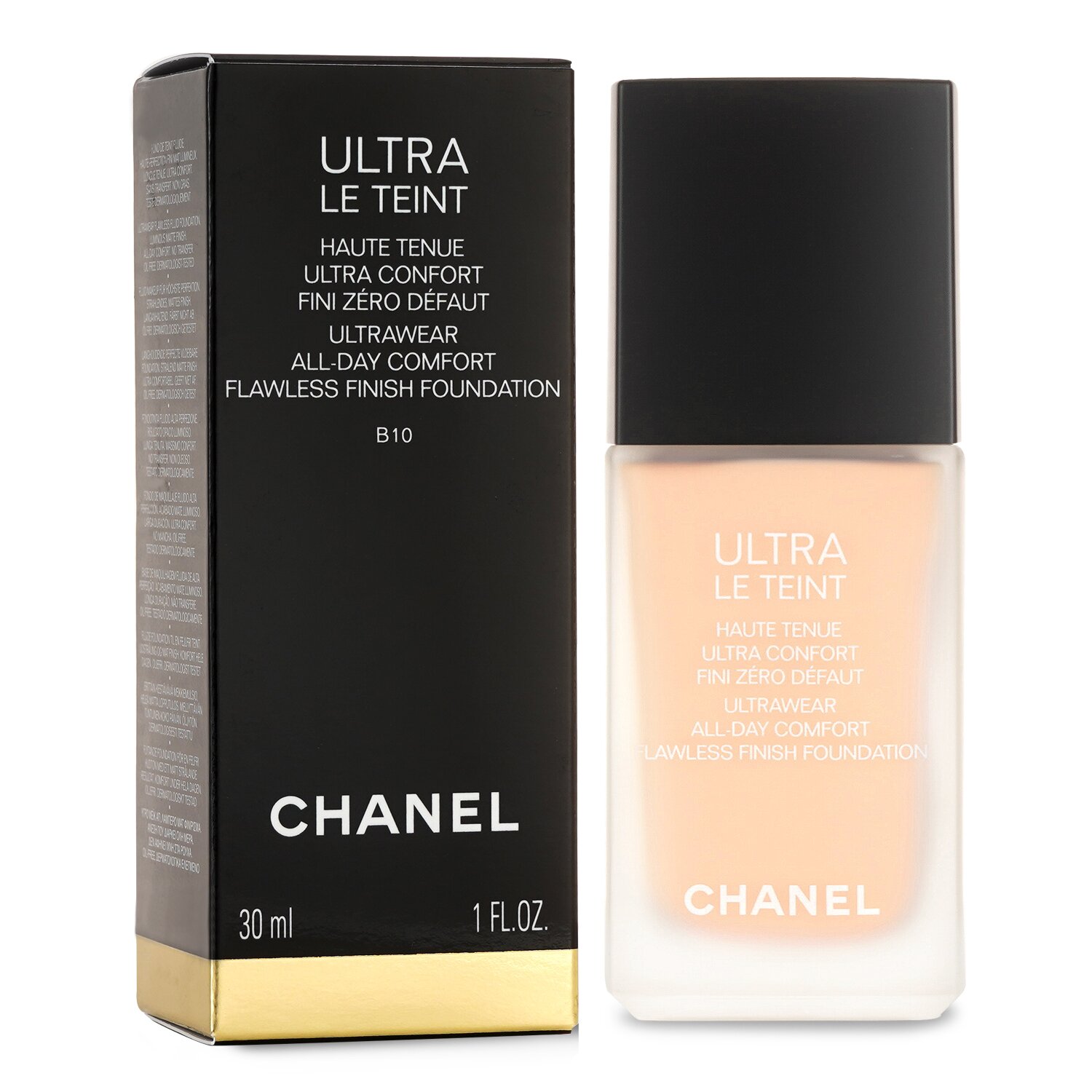 Chanel Ultra Le Teint Ultrawear Bütün Gün Rahatlıq Qüsursuz Bitirmə Tonal Krem 30ml/1oz