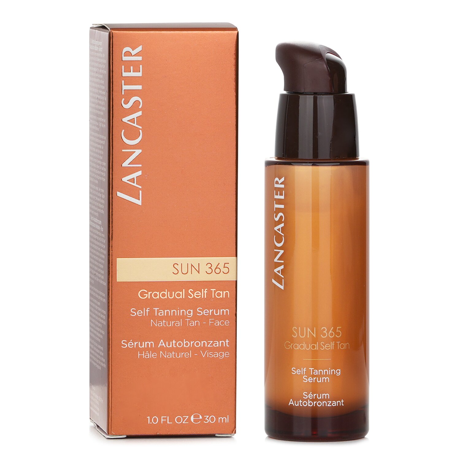 Lancaster Sun 365 Gradual Self Tan Self Tanning Serum (Natural Tan - Face) 30ml/1oz