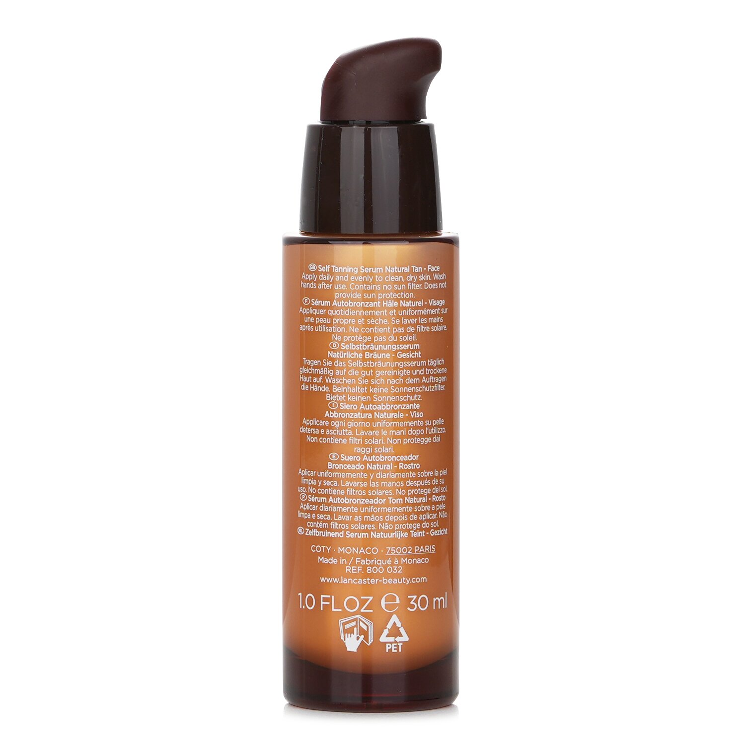 Lancaster Sun 365 Gradual Self Tan Self Tanning Serum (Natural Tan - Face) 30ml/1oz
