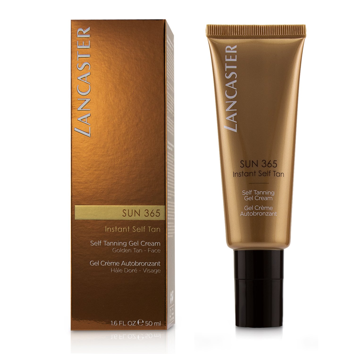 Lancaster Sun 365 Instant Self Tan Self Tanning Gel Cream (Golden Tan - Face) 50ml/1.6oz