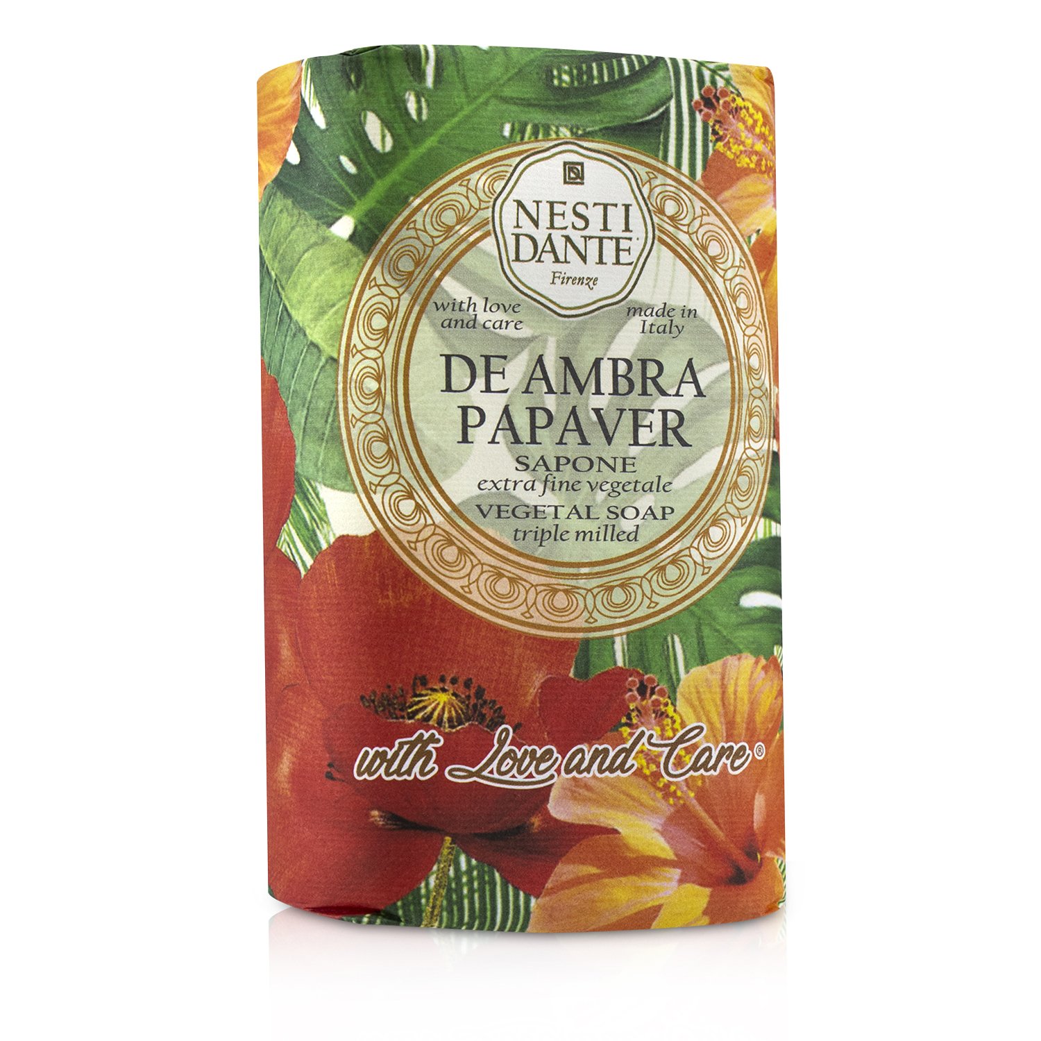 内斯蒂丹特 Nesti Dante 三重研磨植物皂 - 琥珀罂粟 250g/8.8oz