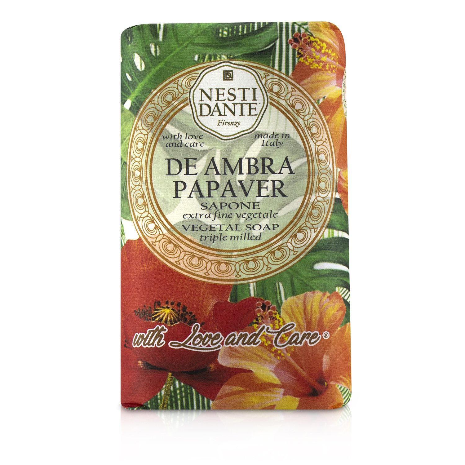 内斯蒂丹特 Nesti Dante 三重研磨植物皂 - 琥珀罂粟 250g/8.8oz
