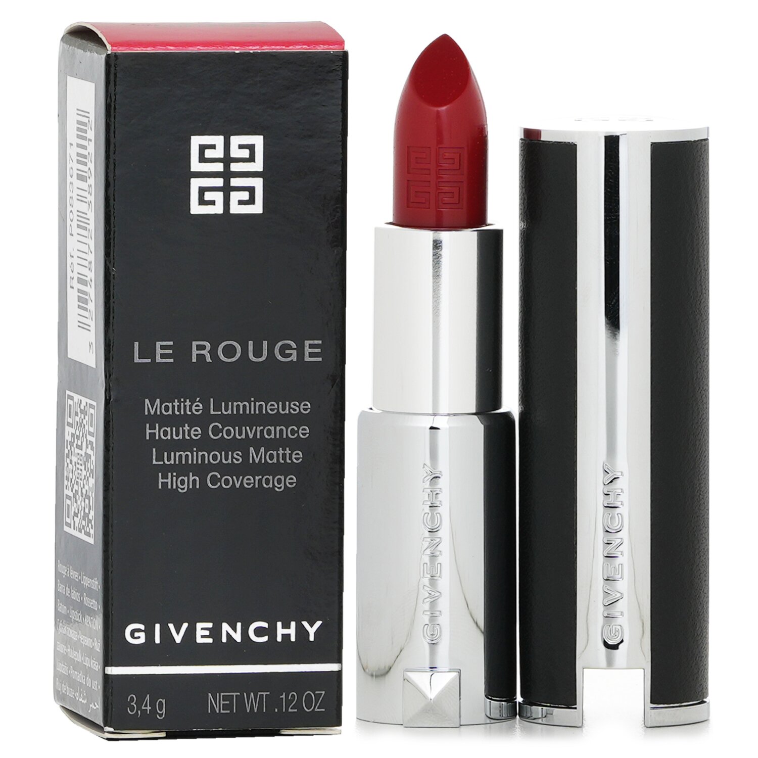 Givenchy Le Rouge Pintalabios de Alta Cobertura Luminoso Mate 3.4g/0.12oz