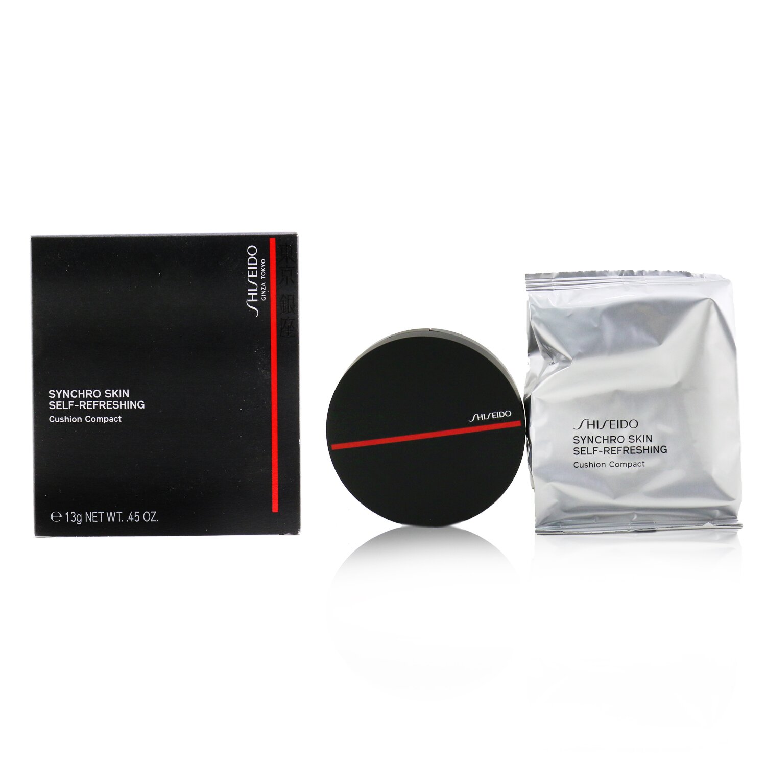 Shiseido Synchro Skin Self Refreshing Cushion Compact Foundation 13g/0.45oz