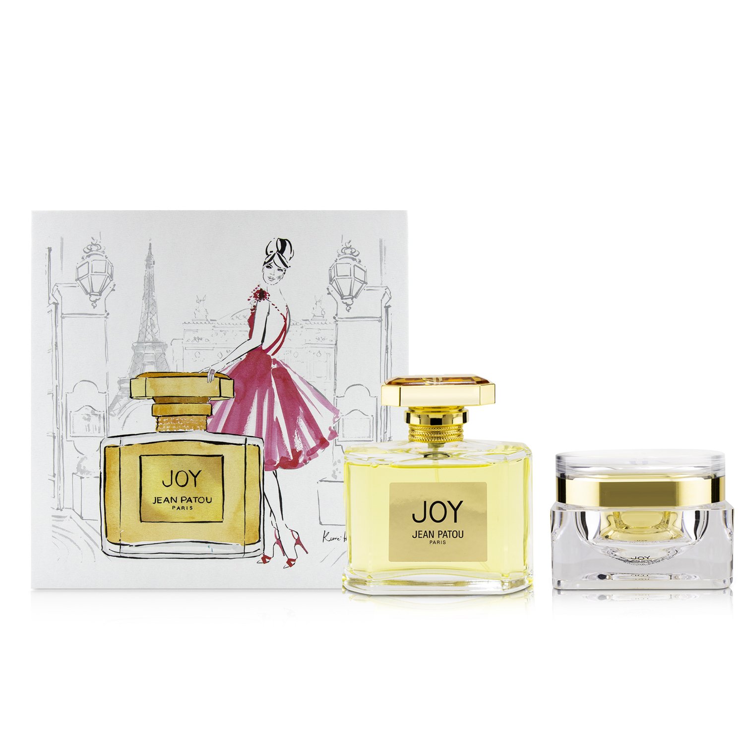 Jean Patou Joy Coffret : Eau De Parfum Spray 75ml/2.5oz + Body Cream 100ml/3.4oz 2pcs