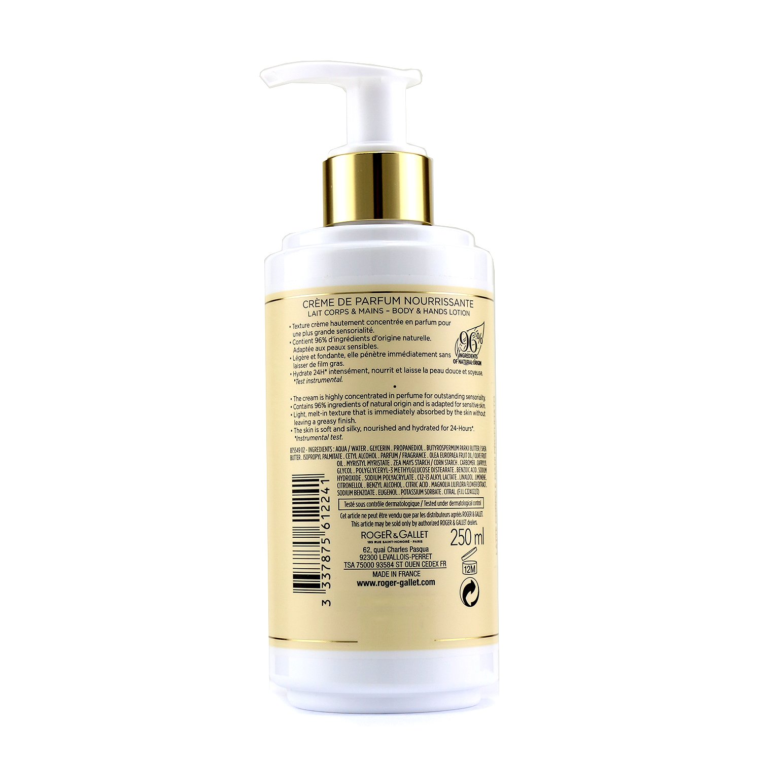 Roger & Gallet Magnolia Folie Body & Hands Lotion 250ml/8.2oz