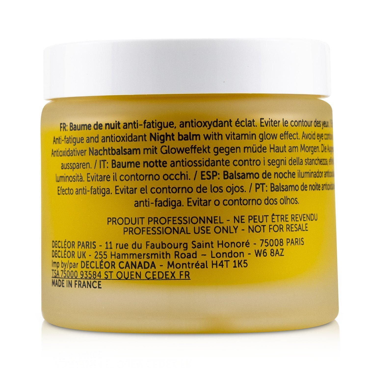 Decleor Green Mandarin Glow Night Balm (Salon Size) 100ml/3.3oz