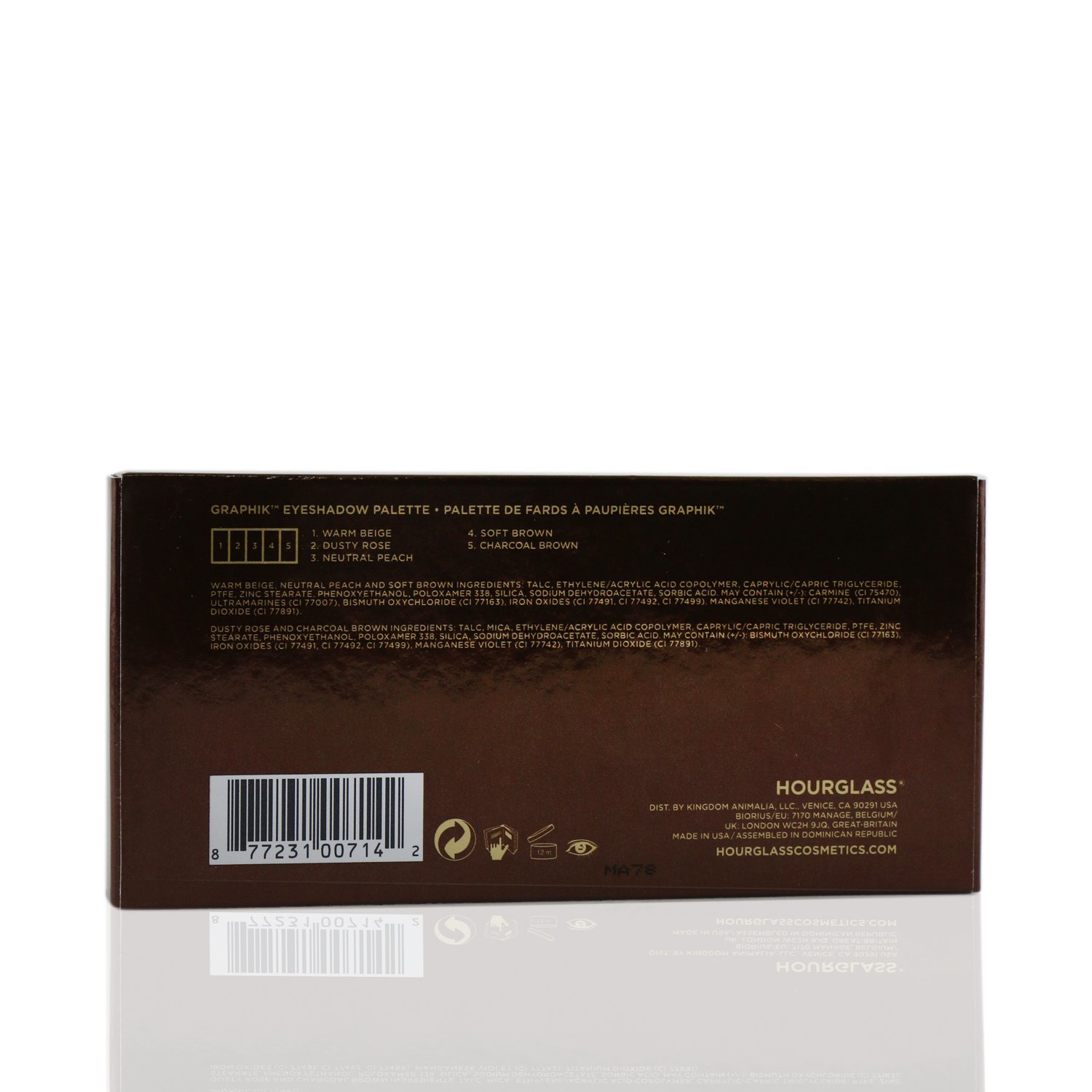 HourGlass Graphik Eyeshadow Palette (5x Eyeshadow) 5x1.4g/0.05oz