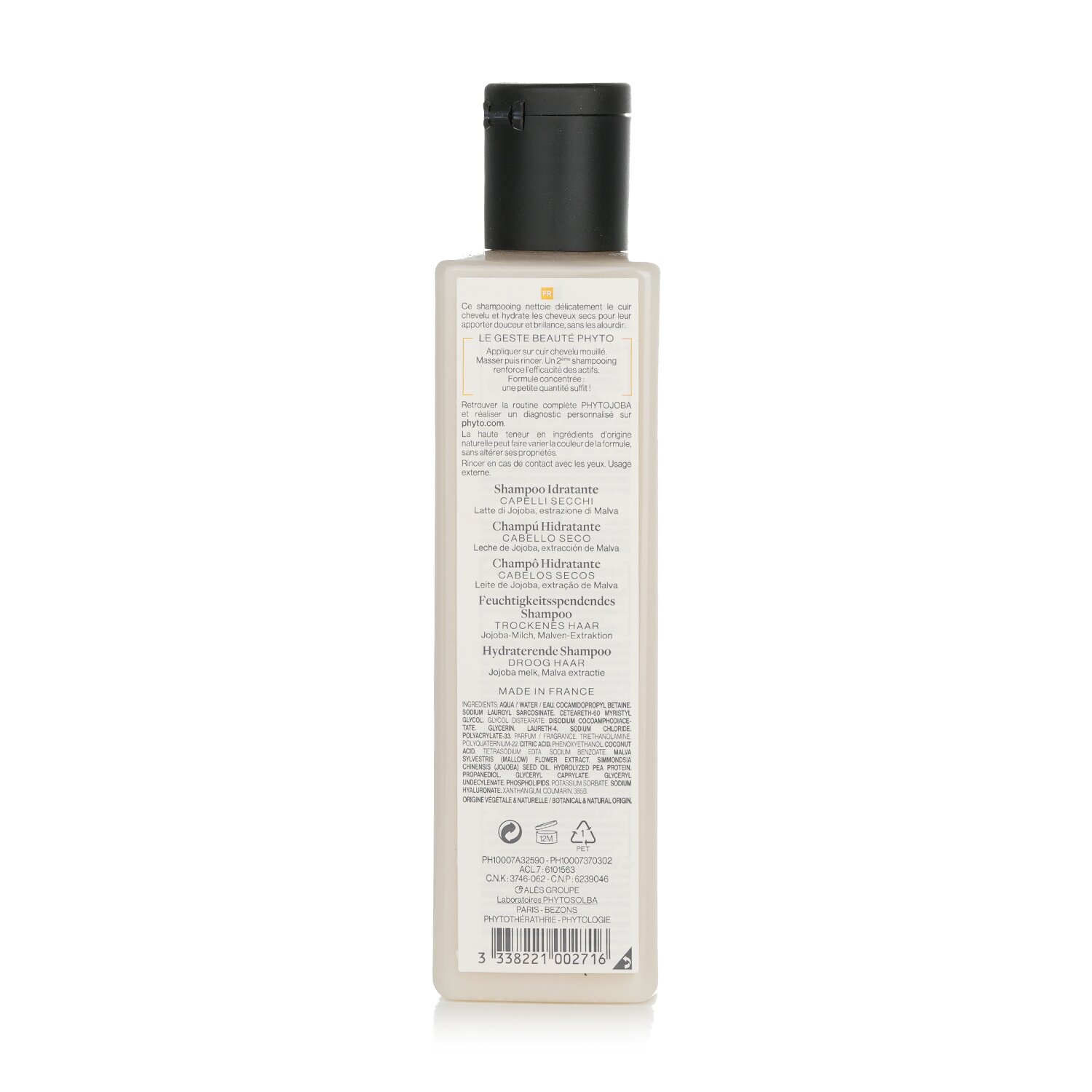 Phyto PhytoJoba Moisturizing Shampoo (Dry Hair) 250ml/8.45oz
