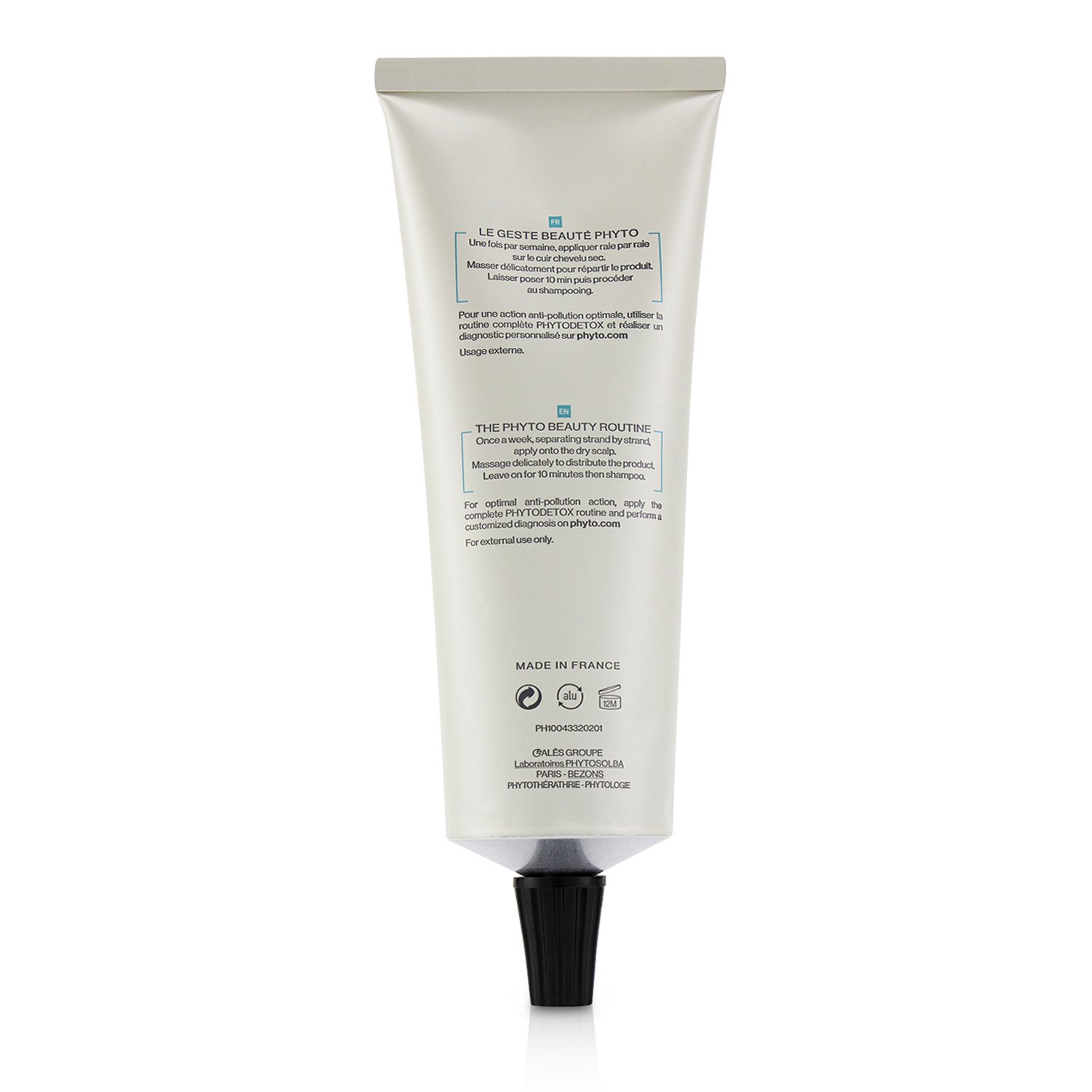 Phyto PhytoDetox Pre-Shampoo Purifying Mask (Polluted Scalp and Hair) 125ml/4.4oz
