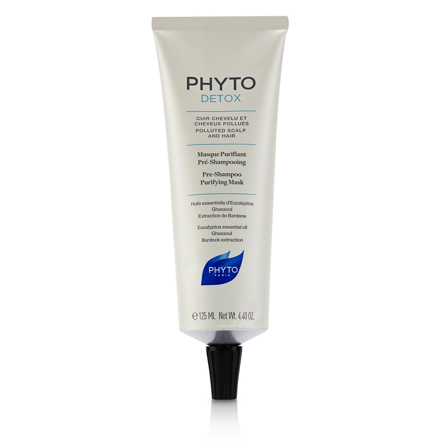 Phyto PhytoDetox Pre-Shampoo Purifying Mask (Polluted Scalp and Hair) 125ml/4.4oz