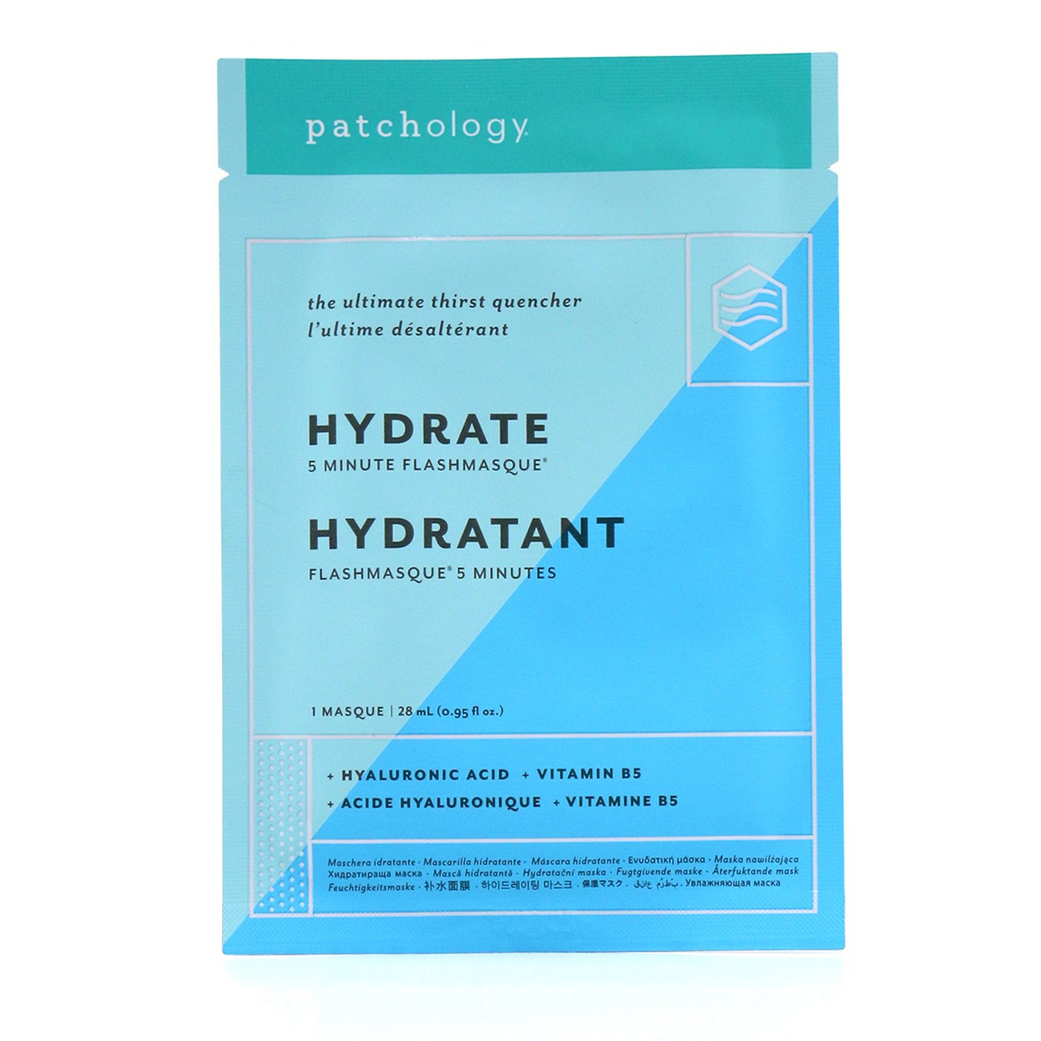 Patchology On the Fly Kit: 1x Hydrate Mask + 1x Illuminate Mask + 1x Rejuvenating Eye Gels + 1x Hydrating Lip Gel 4pcs