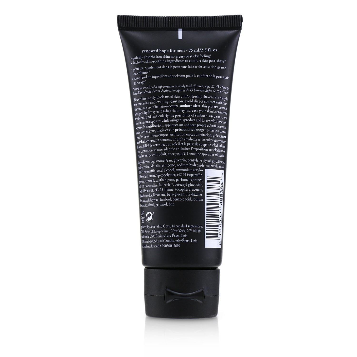 Philosophy Renewed Hope For Men Mattifying Moisturizer 75ml/2.5oz