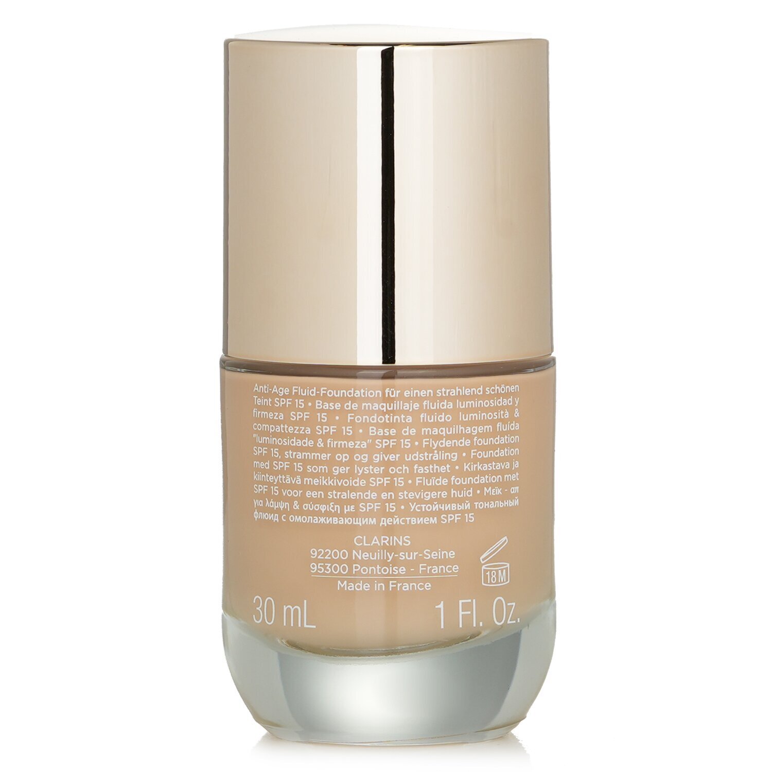 Clarins Everlasting Youth Base Fluida Iluminante & Reafirmante SPF 15 30ml/1oz