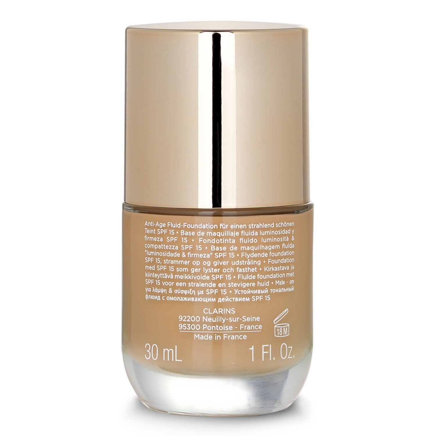 Clarins Everlasting Youth Fluid Illuminating & Firming Foundation SPF 15 30ml/1oz