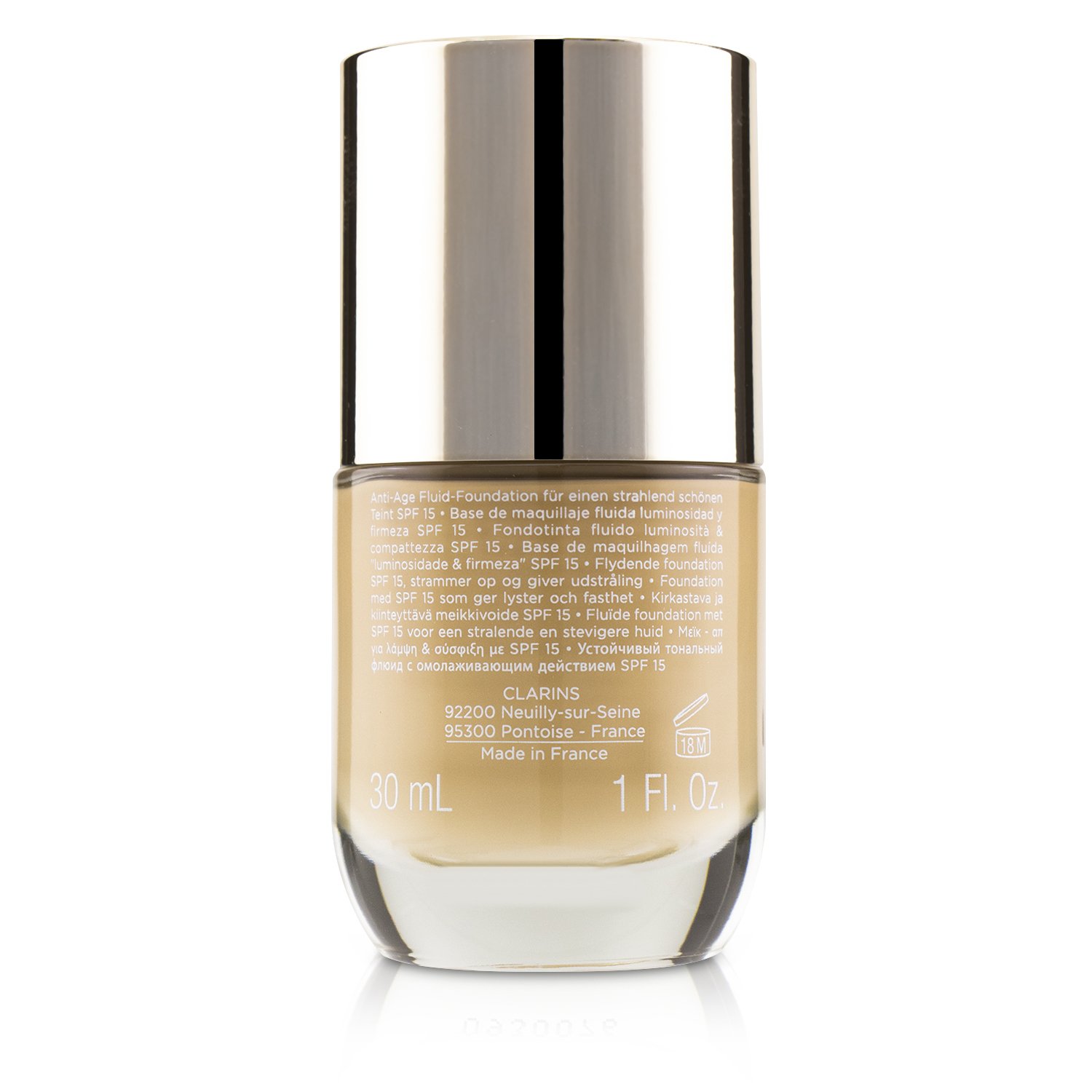 Clarins Everlasting Youth Fluid Illuminating & Firming Foundation SPF 15 30ml/1oz