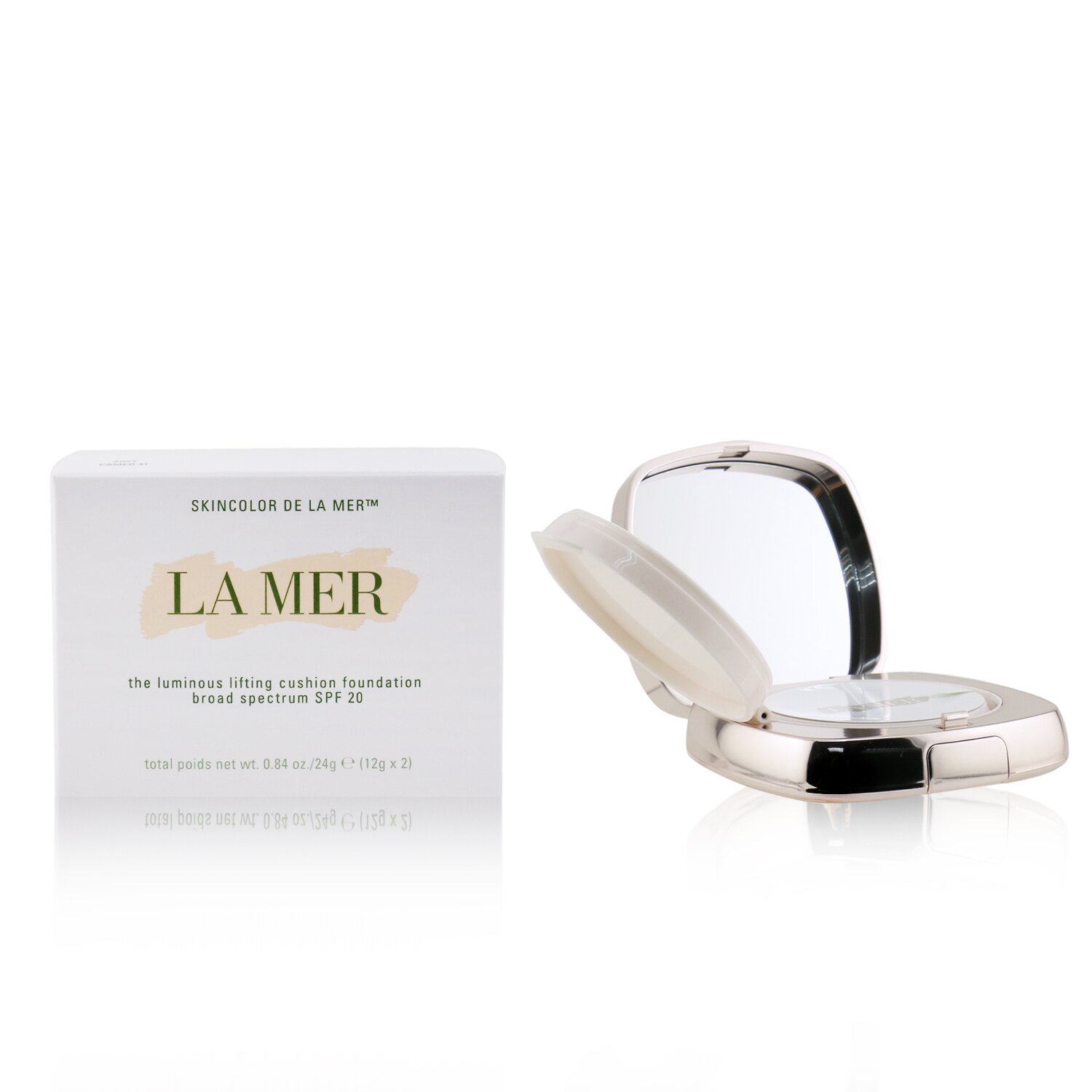 La Mer The Luminous Lifting Cushion Foundation SPF 20 (With Extra Refill) 2x12g/0.41oz
