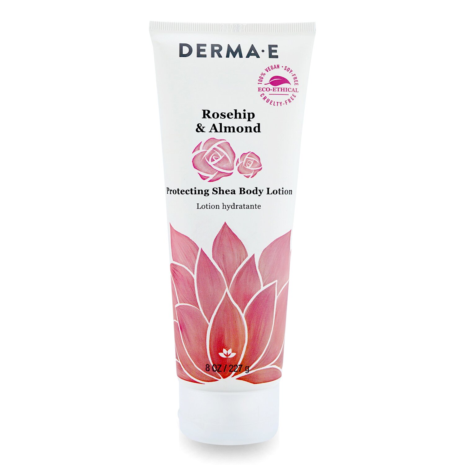 Derma E Rosehip & Almond Protecting Shea Body Lotion 227g/8oz