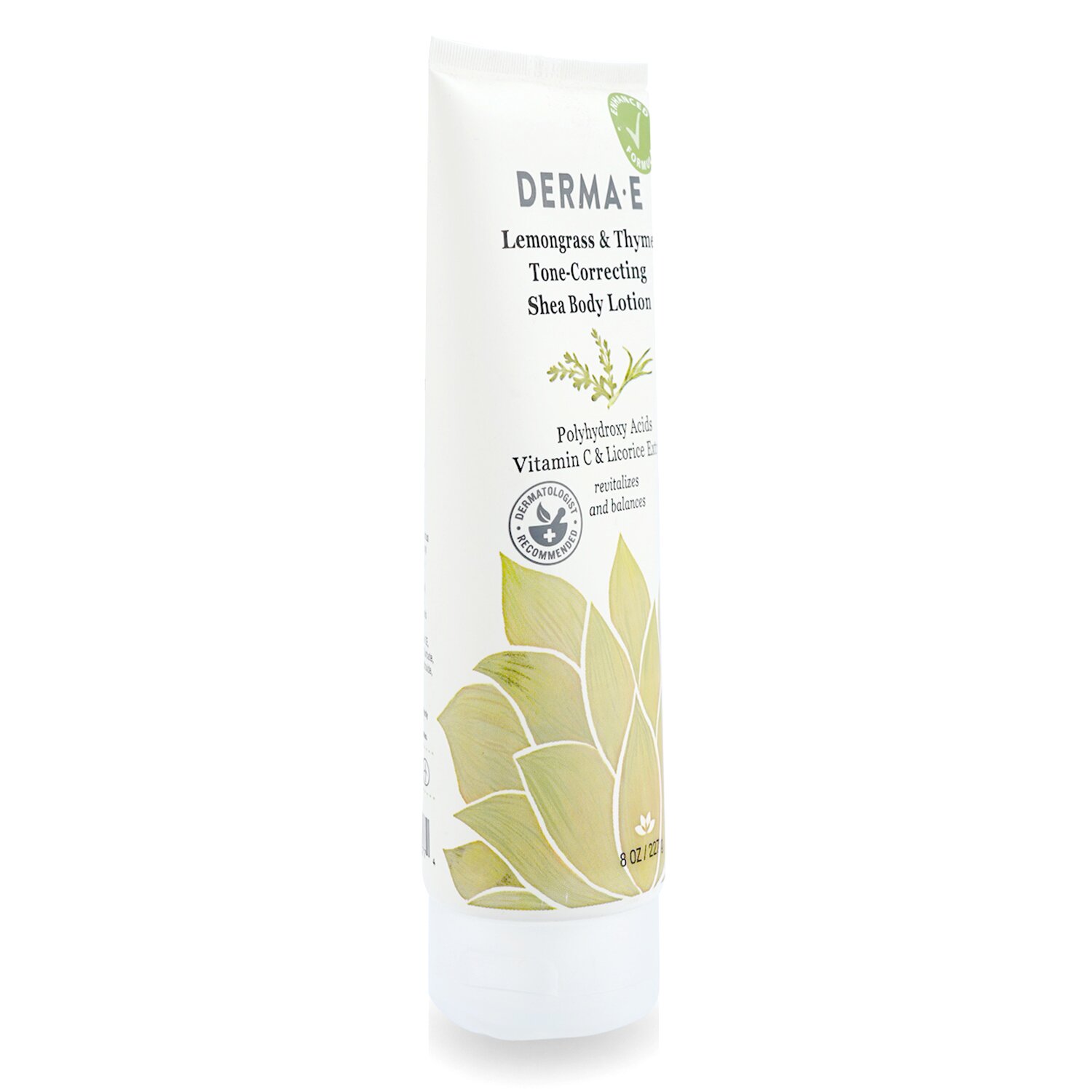 Derma E 檸檬草百里香乳木果修復身體乳 227g/8oz