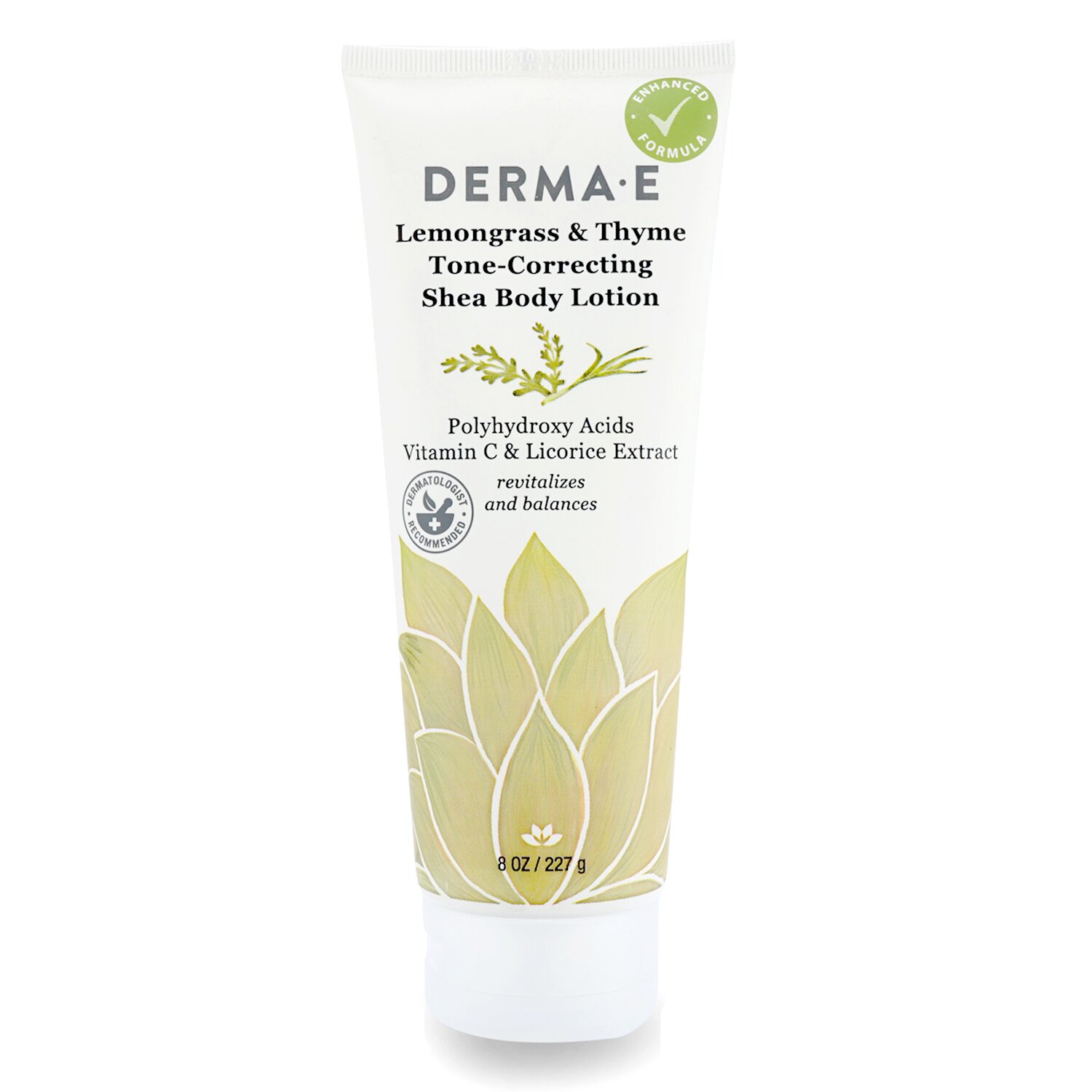 Derma E 檸檬草百里香乳木果修復身體乳 227g/8oz