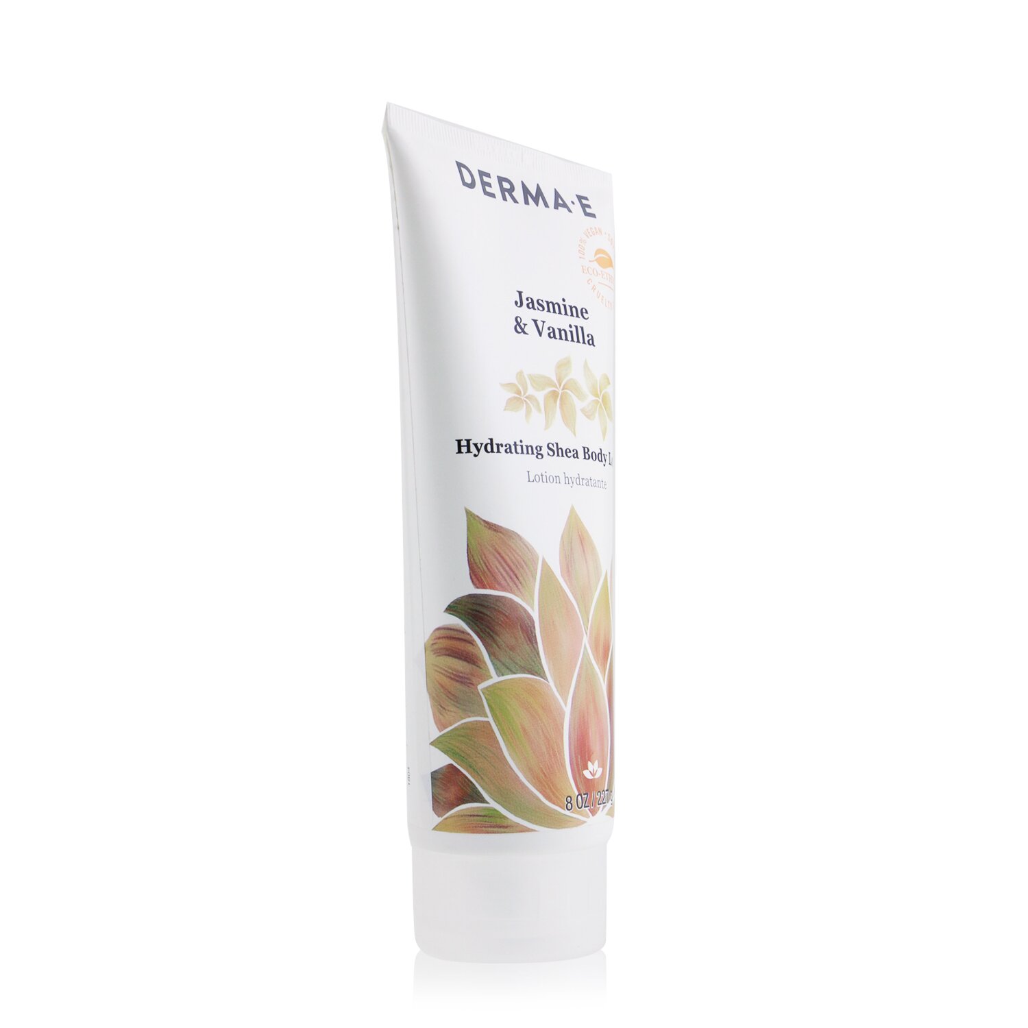 Derma E Jasmine & Vanilla kosteuttava shea-vartalovoide 227g/8oz