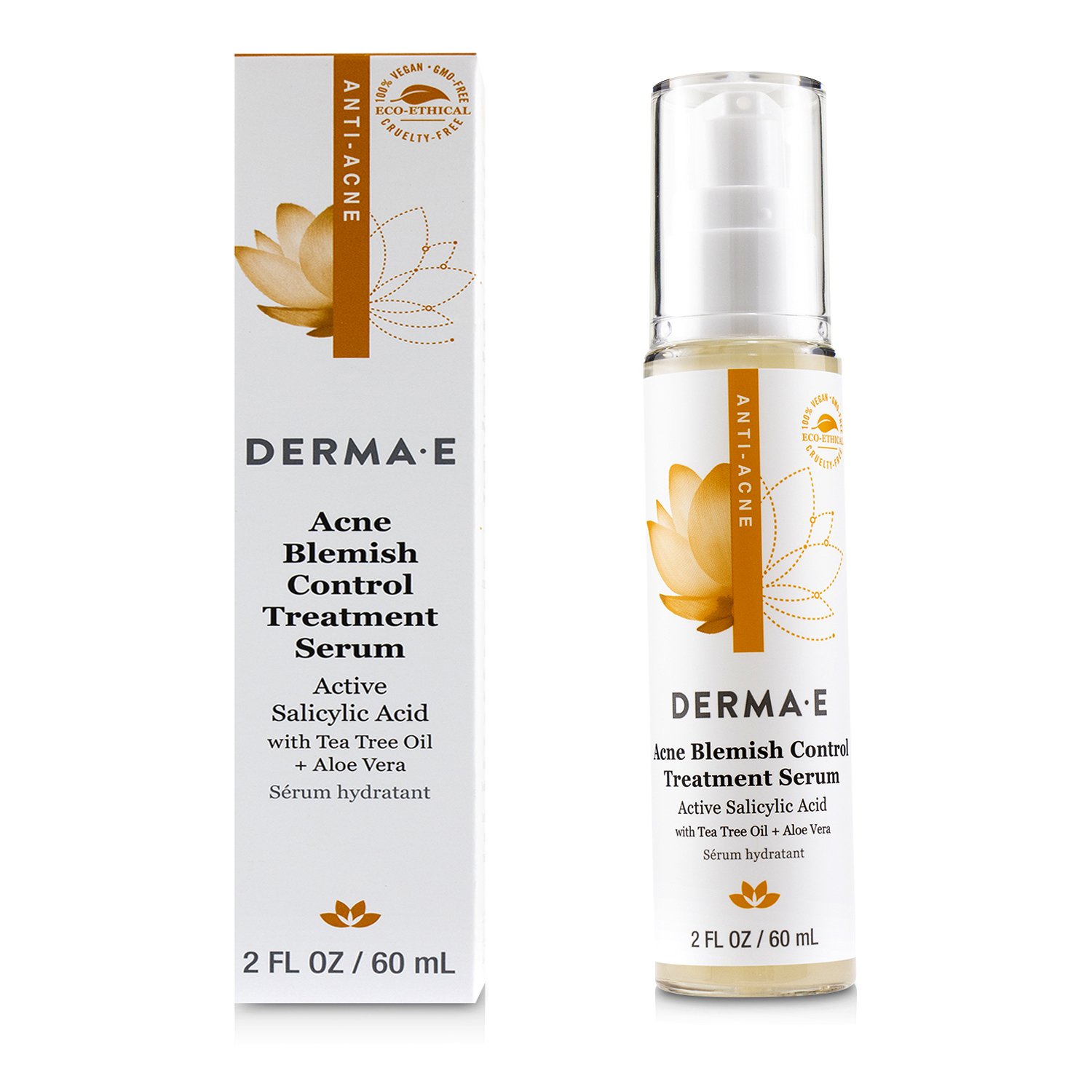 Derma E Anti-Acne Acne Blemish Control Treatment Serum 60ml/2oz