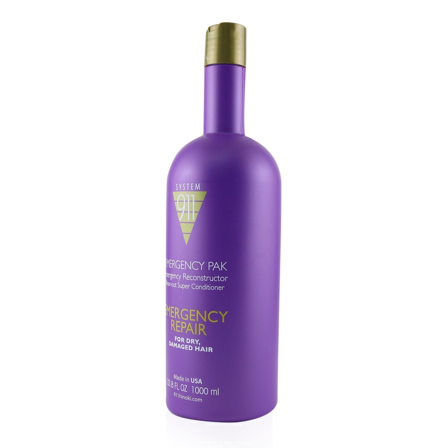 Hayashi 911 Emergency Pak Emergency Reconstructor Rinse-Out Super Conditioner (For Dry, Damaged Hair) 1000ml/33.8oz