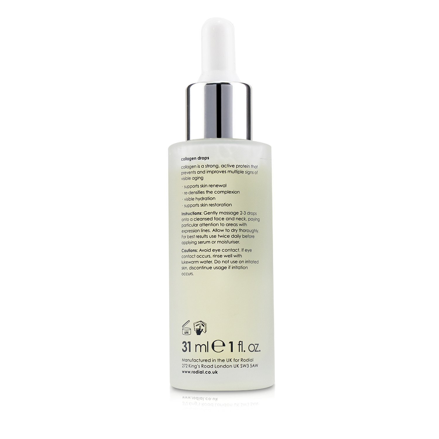 Rodial Collagen Drops - 30% Collagen Replenishing Concentrate 31ml/1oz