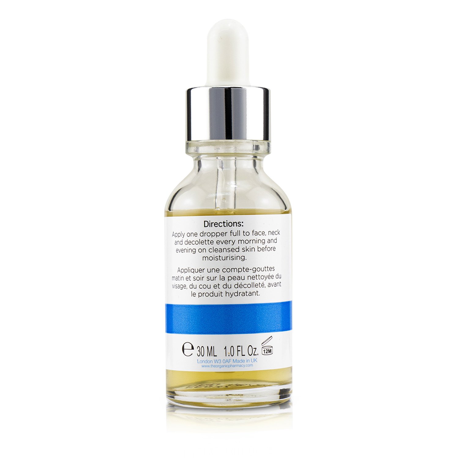 The Organic Pharmacy Hyaluronic Acid Serum - Fine Lines & Wrinkles, Plump & Hydrate, Boost Firmness & Elasticity 30ml/1oz