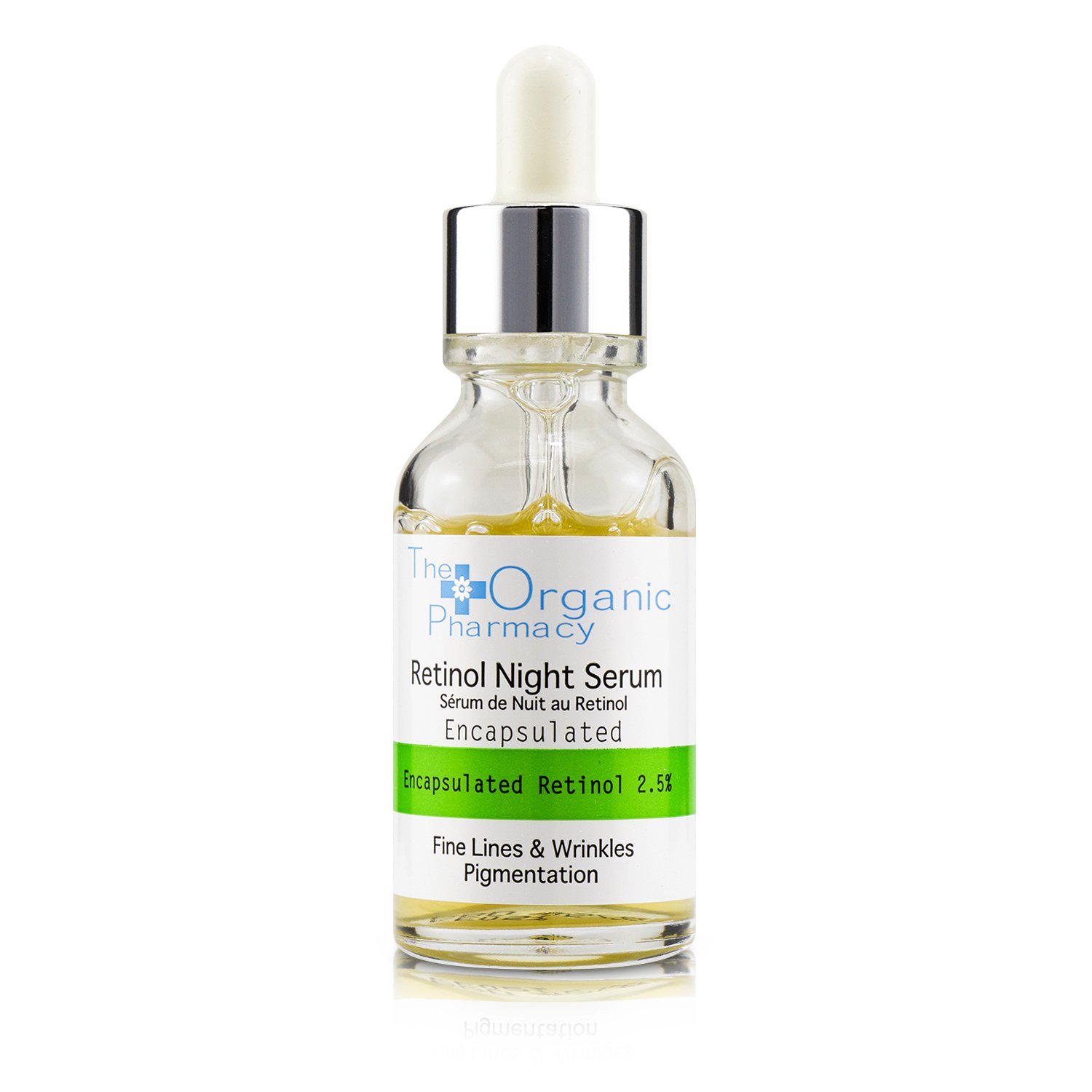 The Organic Pharmacy Retinol Night Serum - Fine Lines & Wrinkle, Pigmentation & Boost Collagen 30ml/1oz