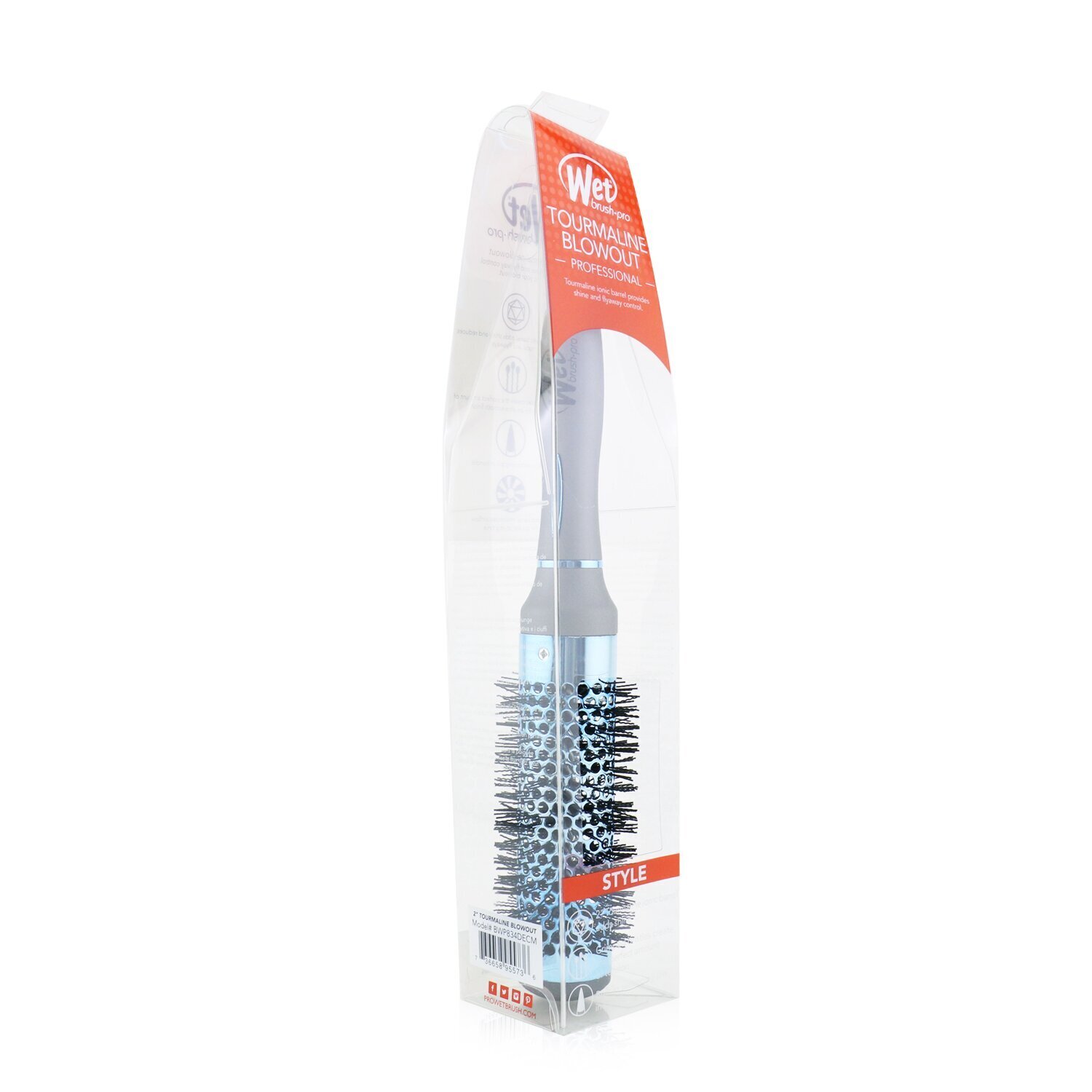 Wet Brush Pro Tourmaline BlowOut Round Brush 1pc