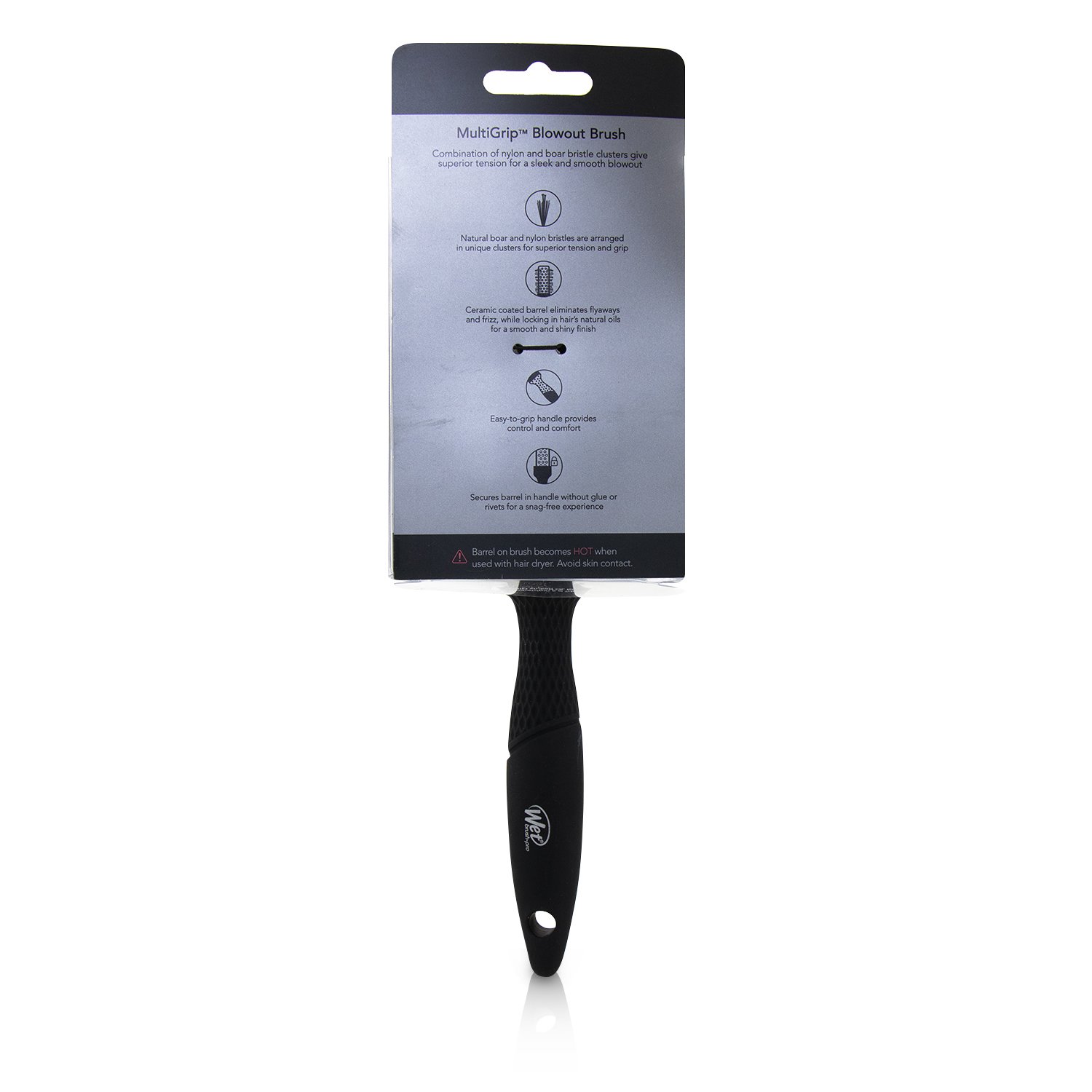 Wet Brush 多重抓力吹干圆梳 1pc