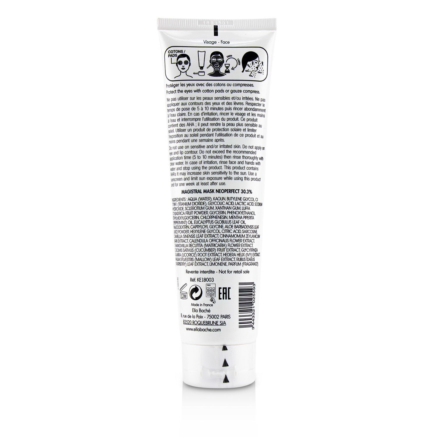 Ella Bache Nutridermologie Lab Masque Magistral Neoperfect 30.3% Multi-Correction Resurfacing Cream-Mask (Salon Size) 150ml/5.07oz