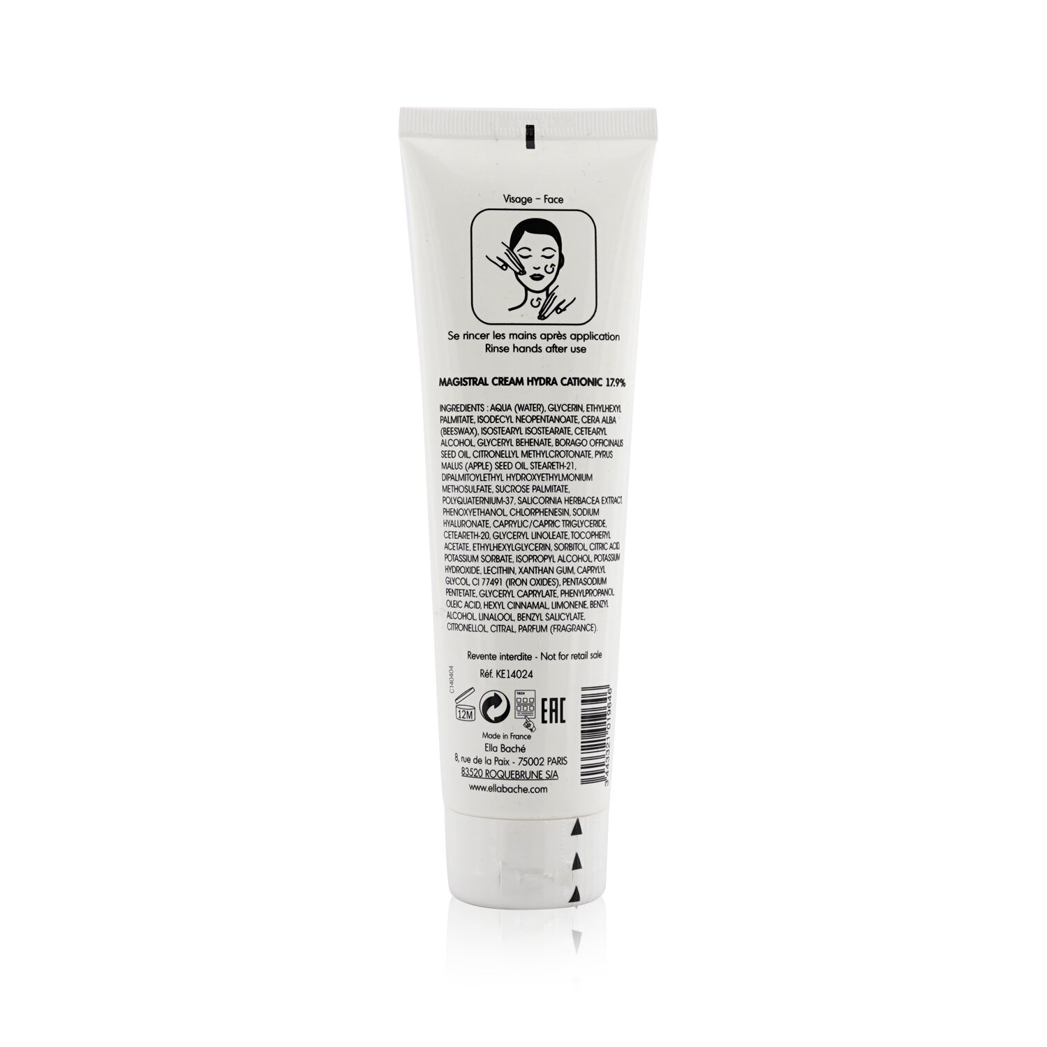 Ella Bache Nutridermologie Lab Creme Magistrale Hydra Cationic 17.9% Rescue Cream (Salon Size) 150ml/5.07oz