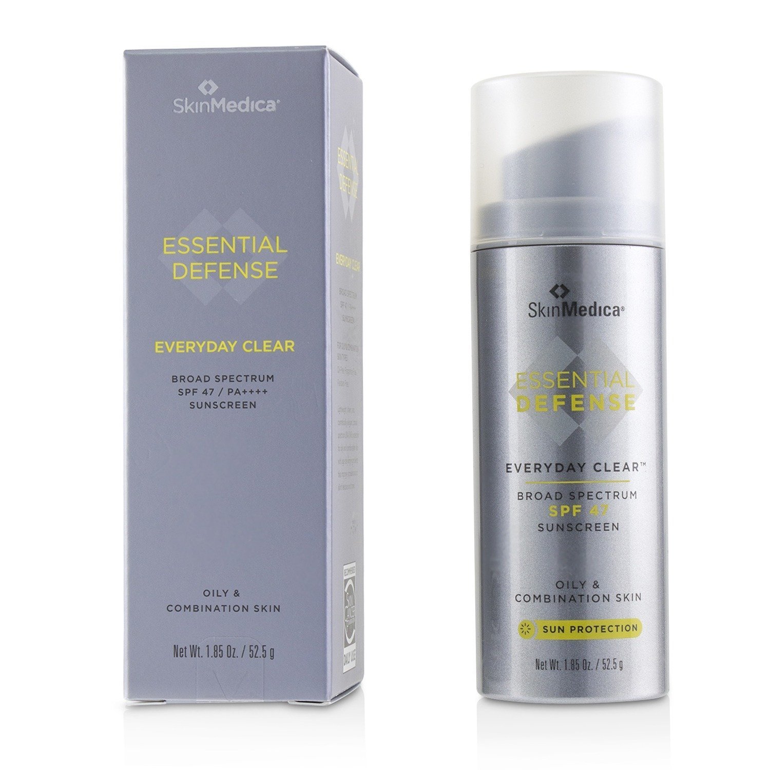 Skin Medica Essential Defense Everyday Clear Broad Spectrum SPF 47 (Exp. Date 03/2020) 52.5g/1.85oz