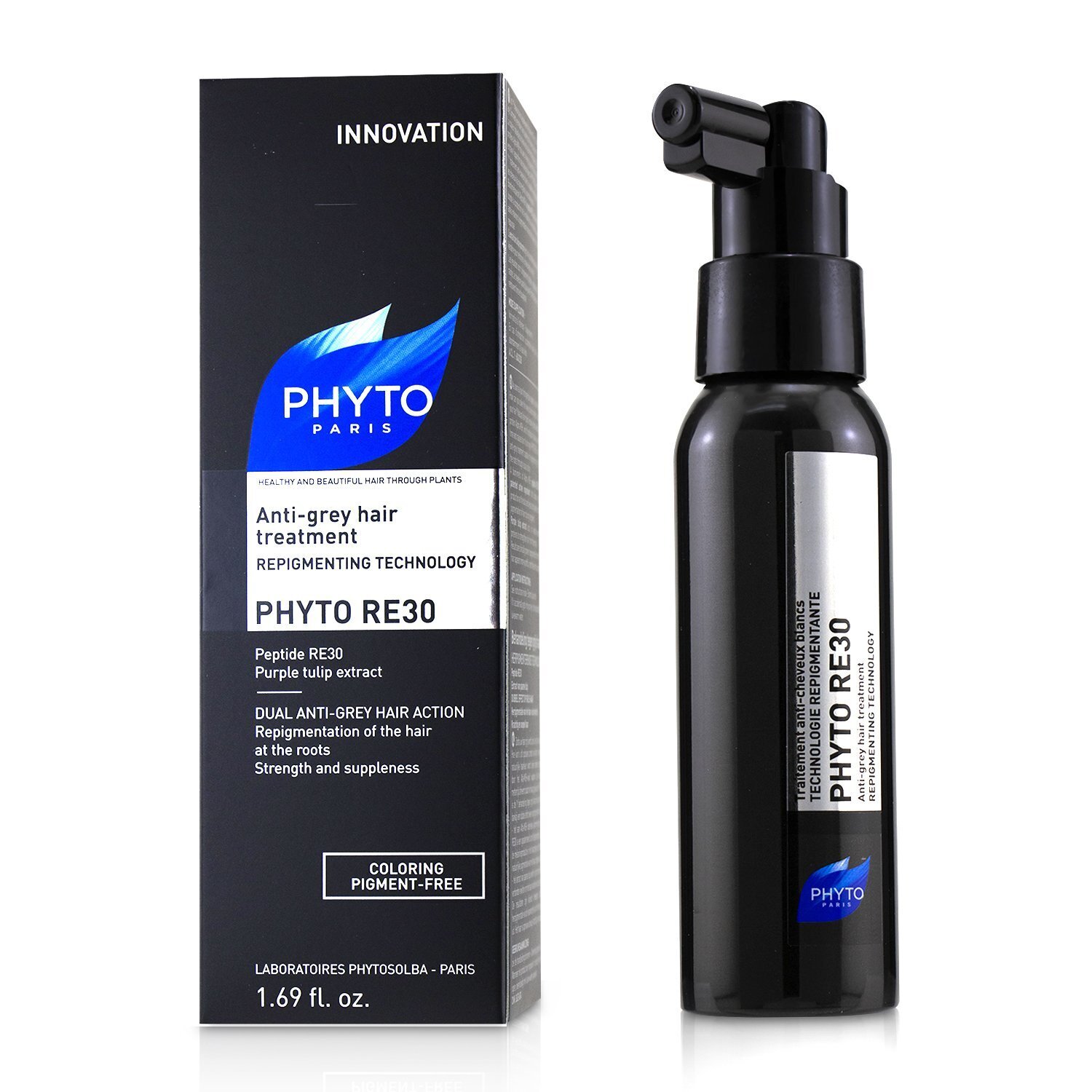 Phyto Phyto RE30 Tratamiento de Cabello Anti-Gris (Acción de Cabello Anti-Gris) 50ml/1.69oz