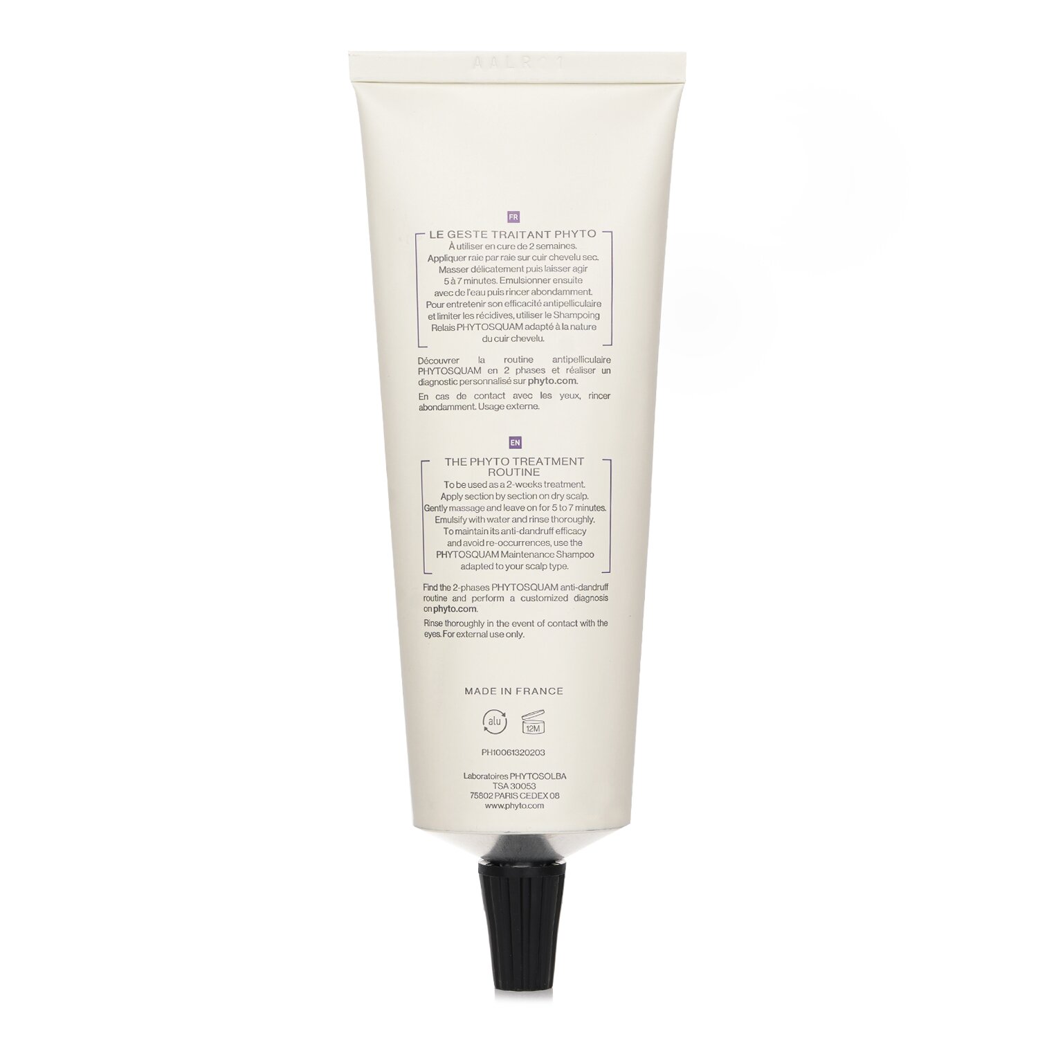Phyto PhytoSquam Tratamiento Champú Intensivo Anti-Caspa (Caspa Severa, Picazón) 125ml/4.22oz