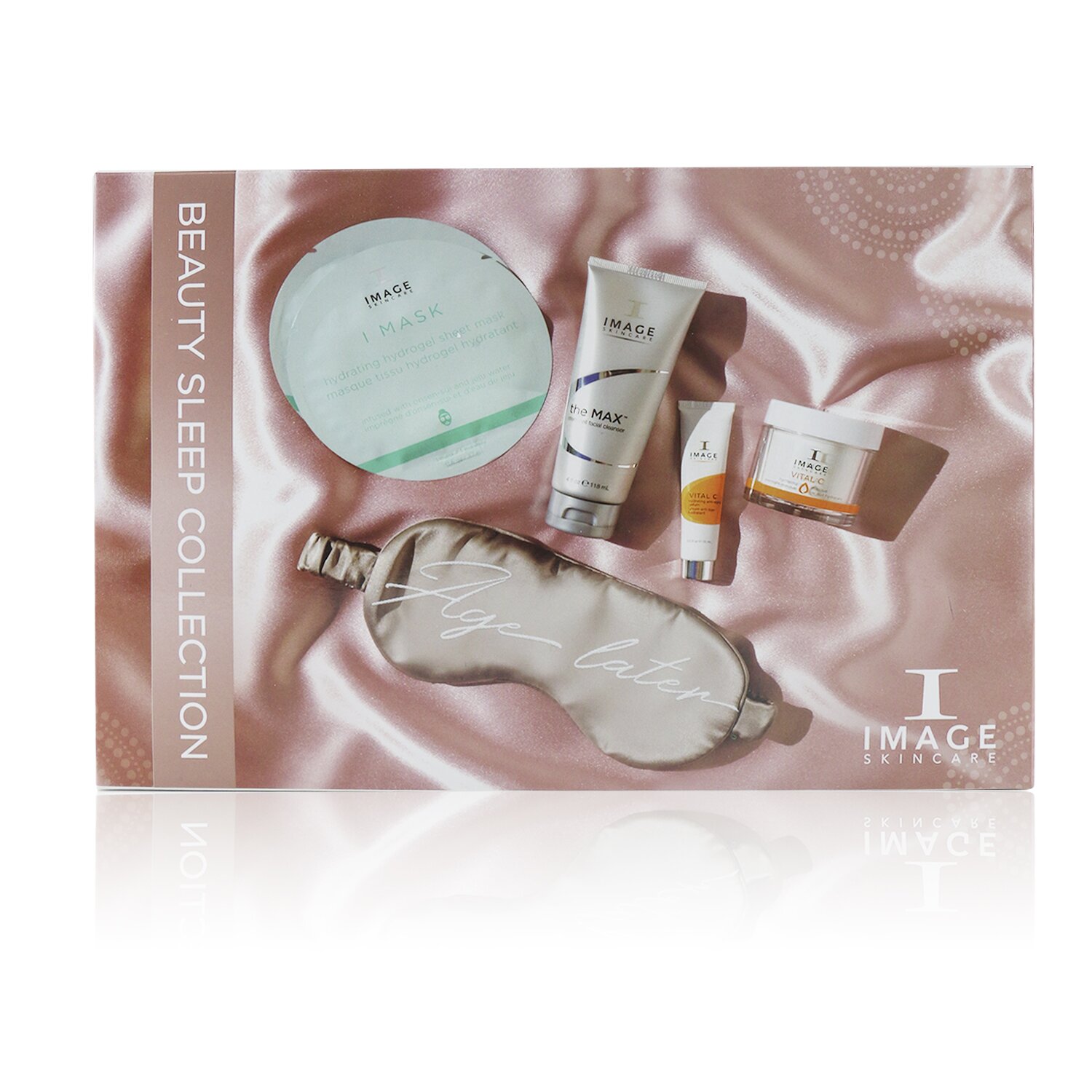 Image Beauty Sleep Collection: Facial Cleanser 118ml+Overnight Masque 57g+Anti-Aging Serum 15ml+I Mask 2sheets+Silk Sleep Mask+Bag 6pcs+1bag