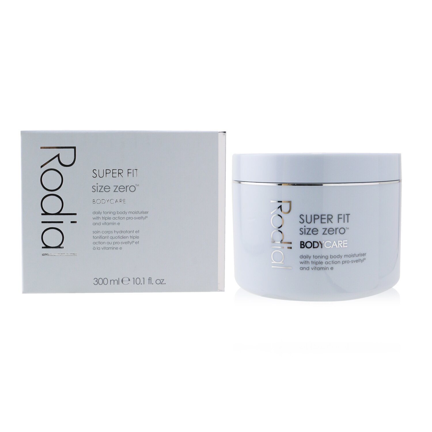 Rodial Super Fit Size Zero Daily Toning Body Moisturiser 300ml/10.1oz