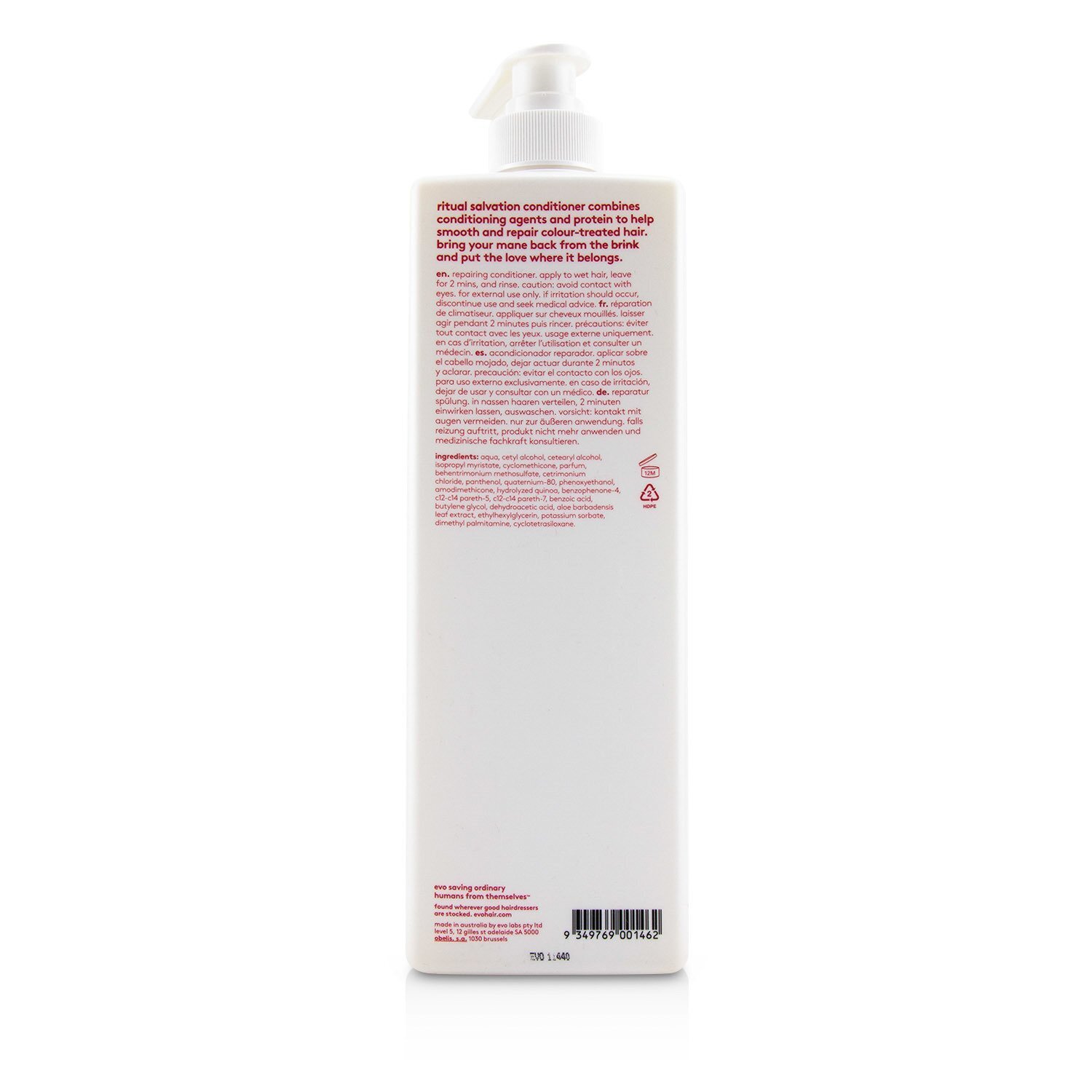 Evo Ritual Salvation Repairing Conditioner 1000ml/33.8oz