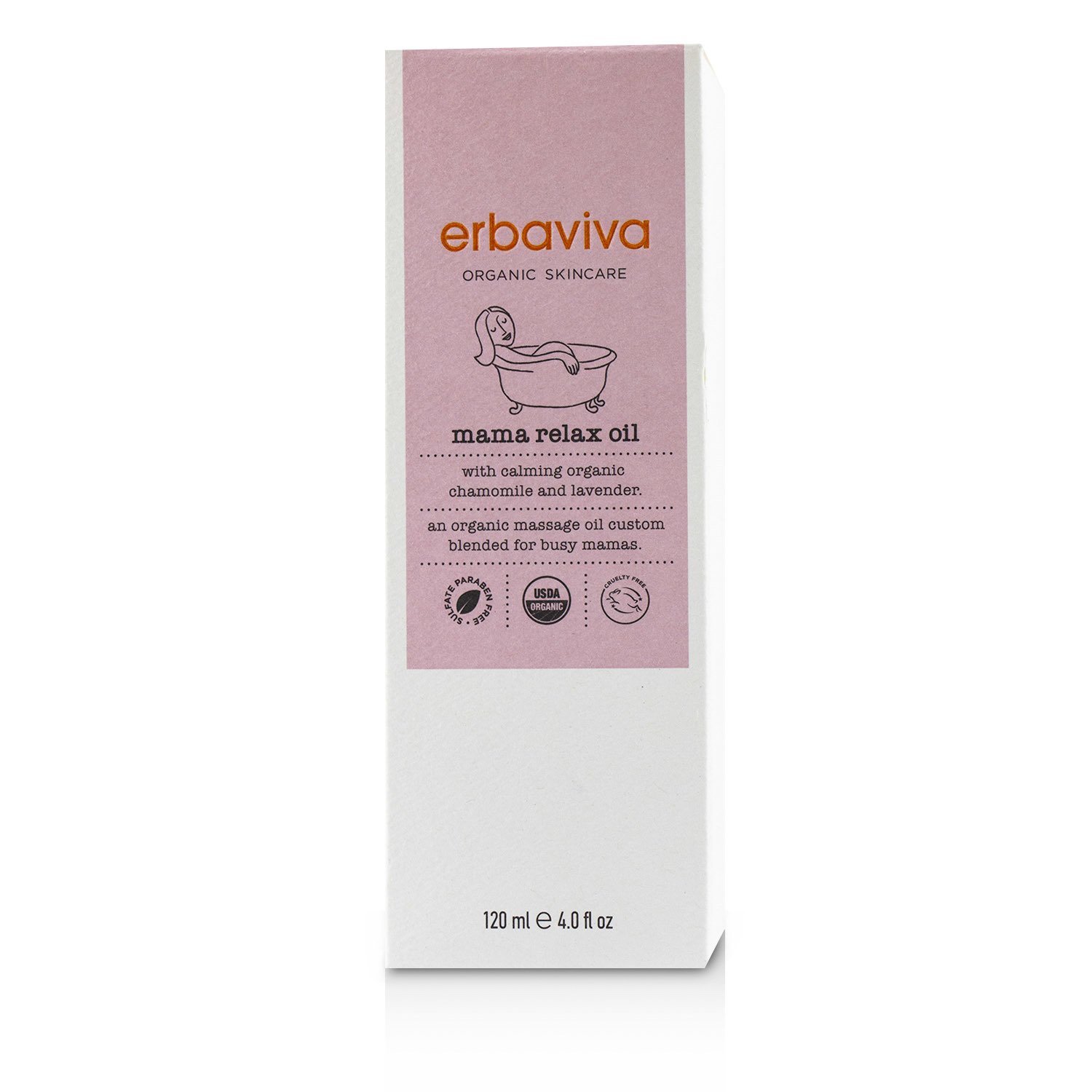 Erbaviva Mama Relax Oil 120ml/4oz