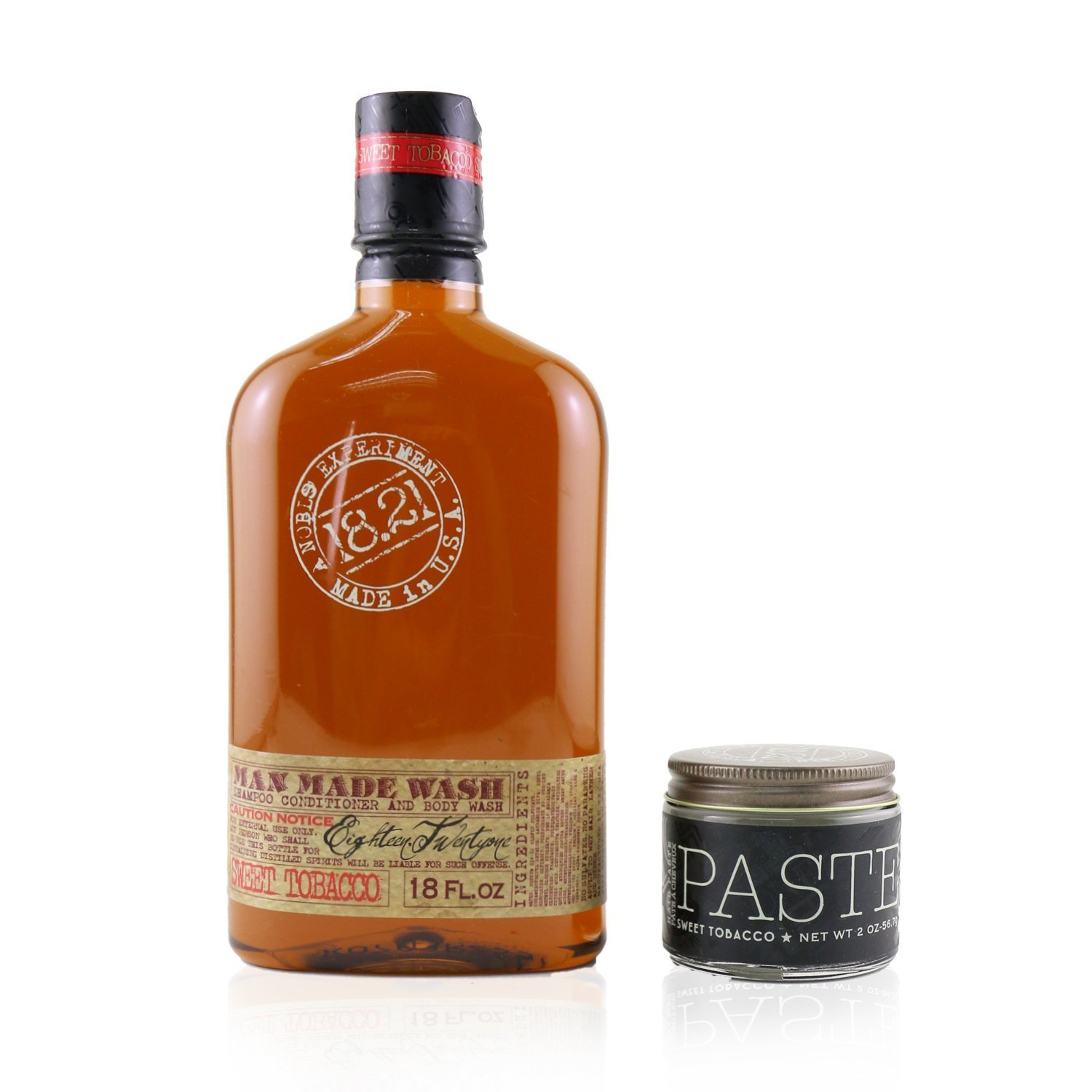 18.21 Man Made Man Made Wash & Paste Set 2pcs