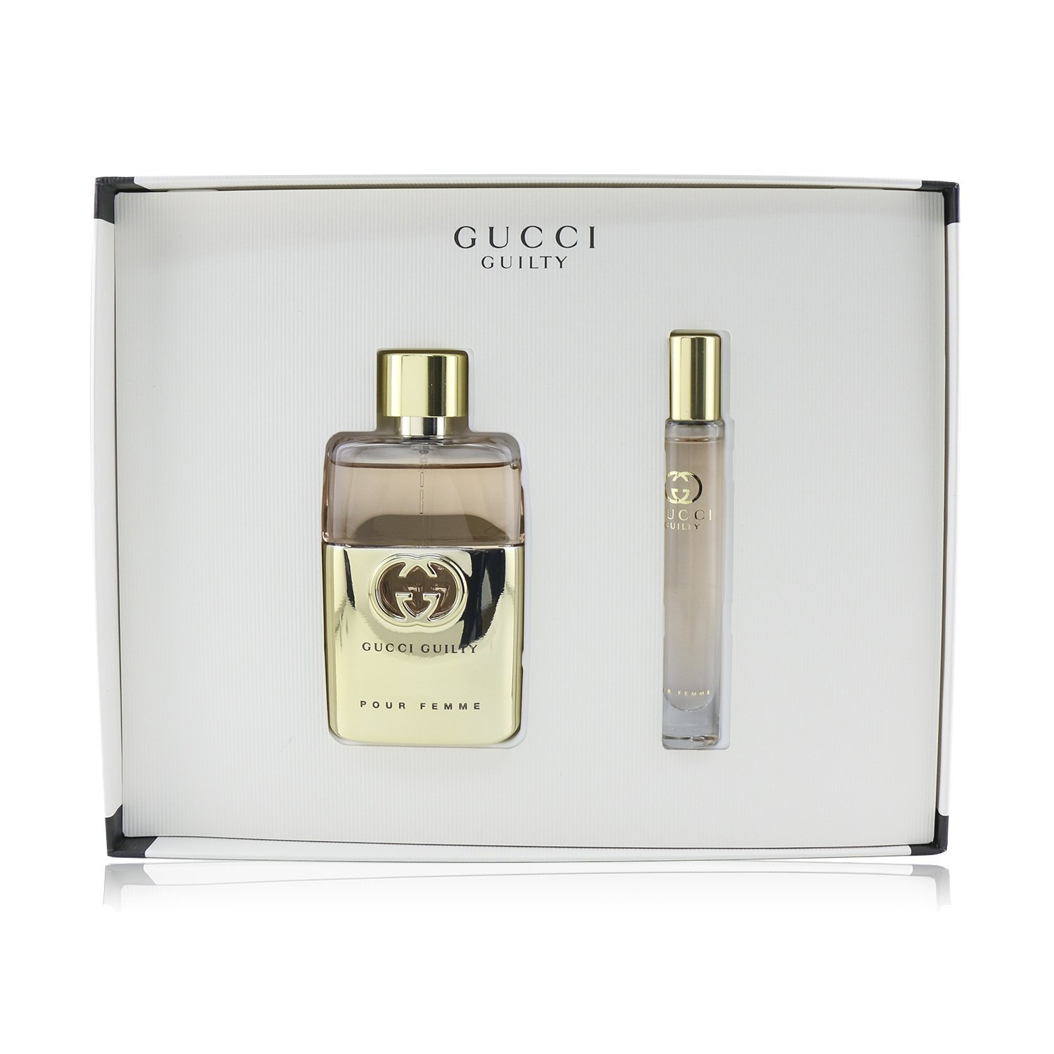 Gucci 古馳 罪愛女性香水套裝: 香水噴霧 50ml/1.6oz + 走珠香水 7.4ml/0.25oz 2pcs