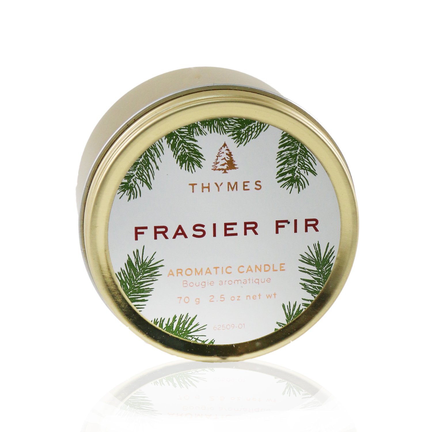 Thymes Aromatic Candle (Travel Tin) - Frasier Fir 70g/2.5oz