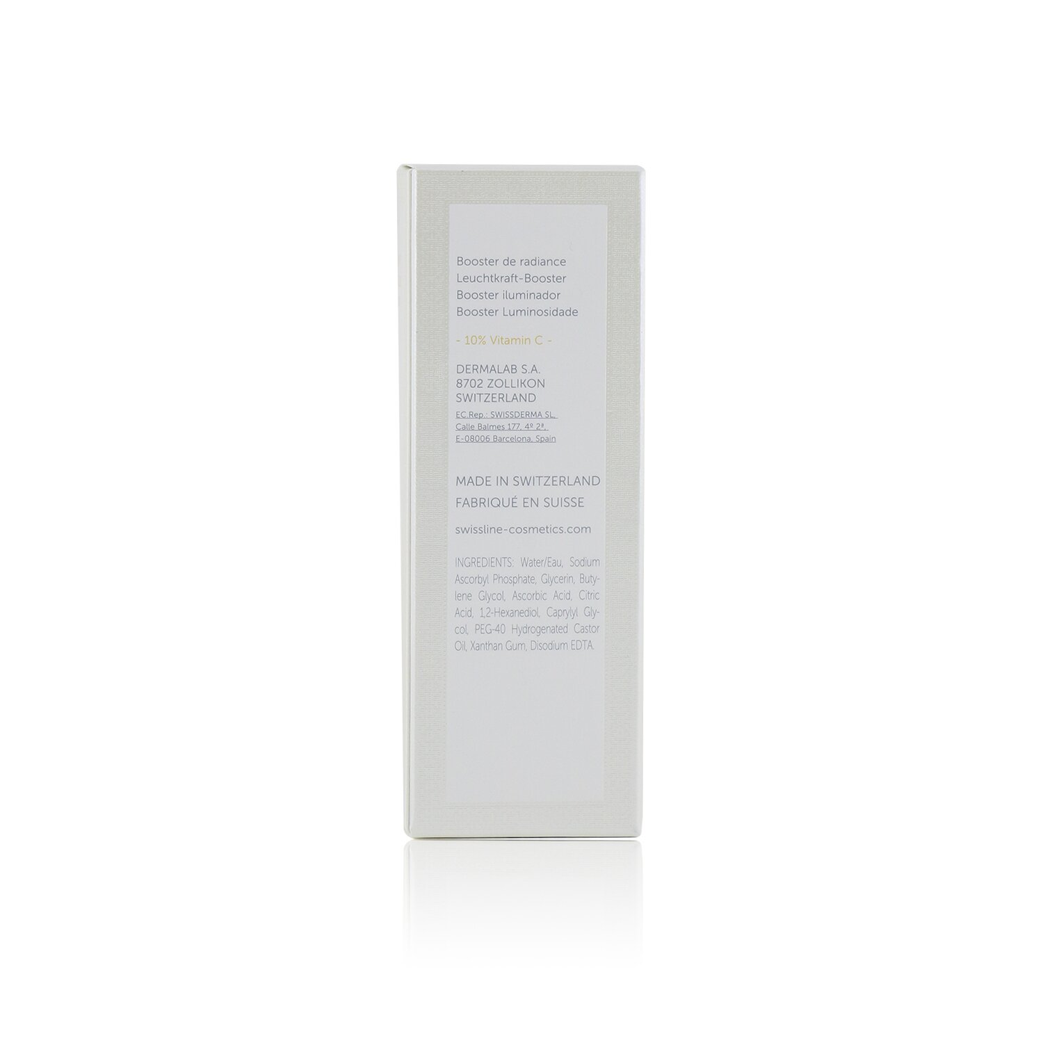 Swissline Cell Shock Age Intelligence Radiance Booster - 10% Vitamin C 20ml/0.34oz