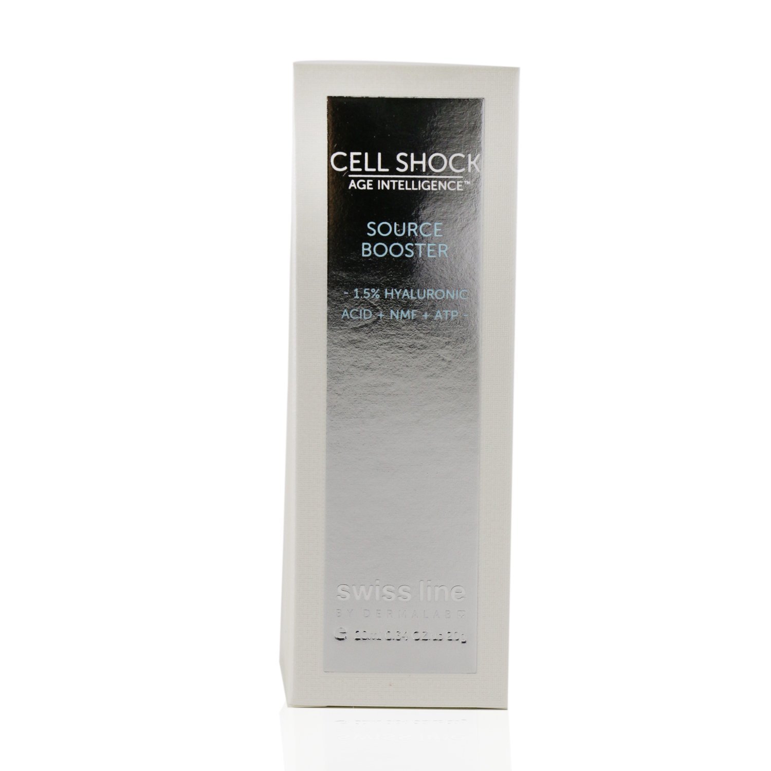 Swissline Cell Shock Age Intelligence Source Booster - 1.5% Hyaluronic Acid + NMF + ATP 20ml/0.34oz