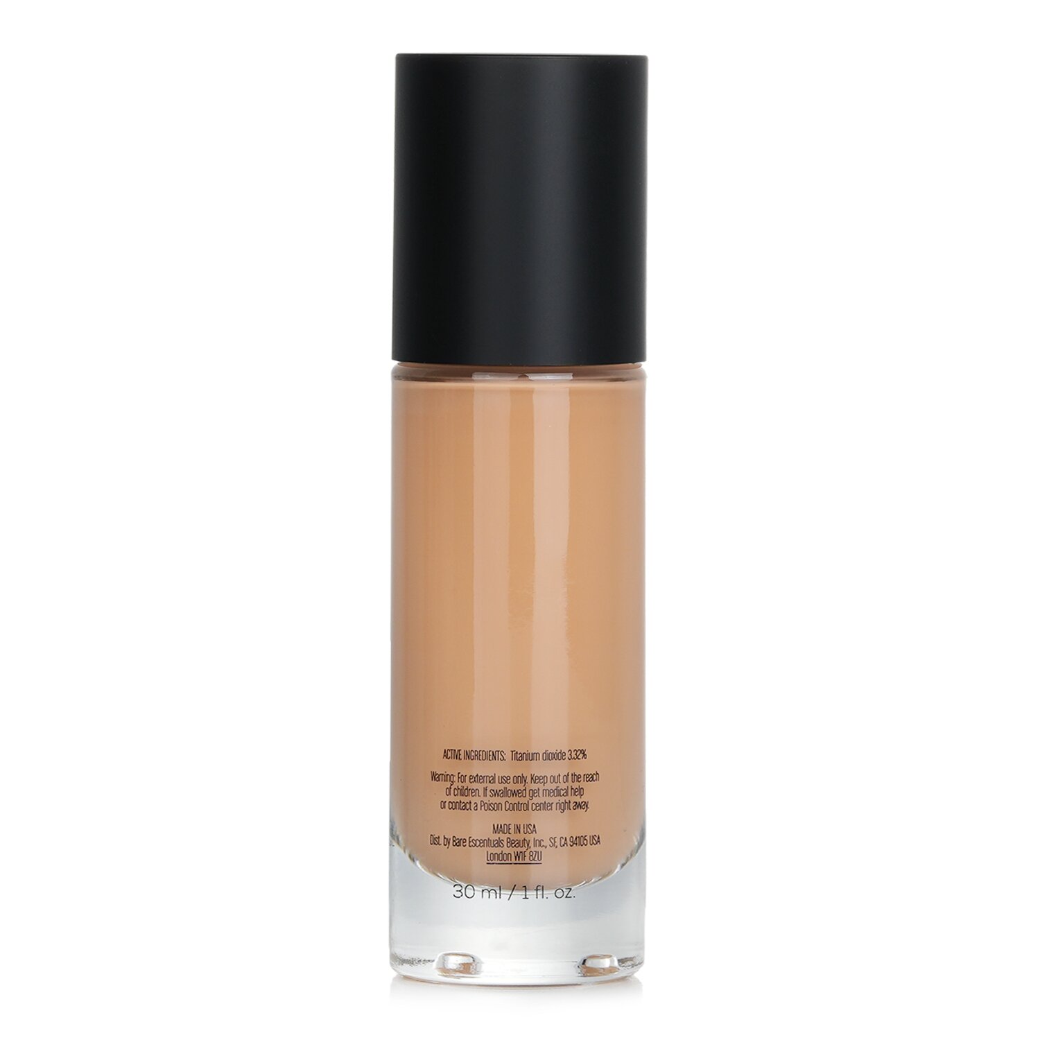 贝茗  BareMinerals 矿物粉底液哑光持久自然SPF20 30ml/1oz