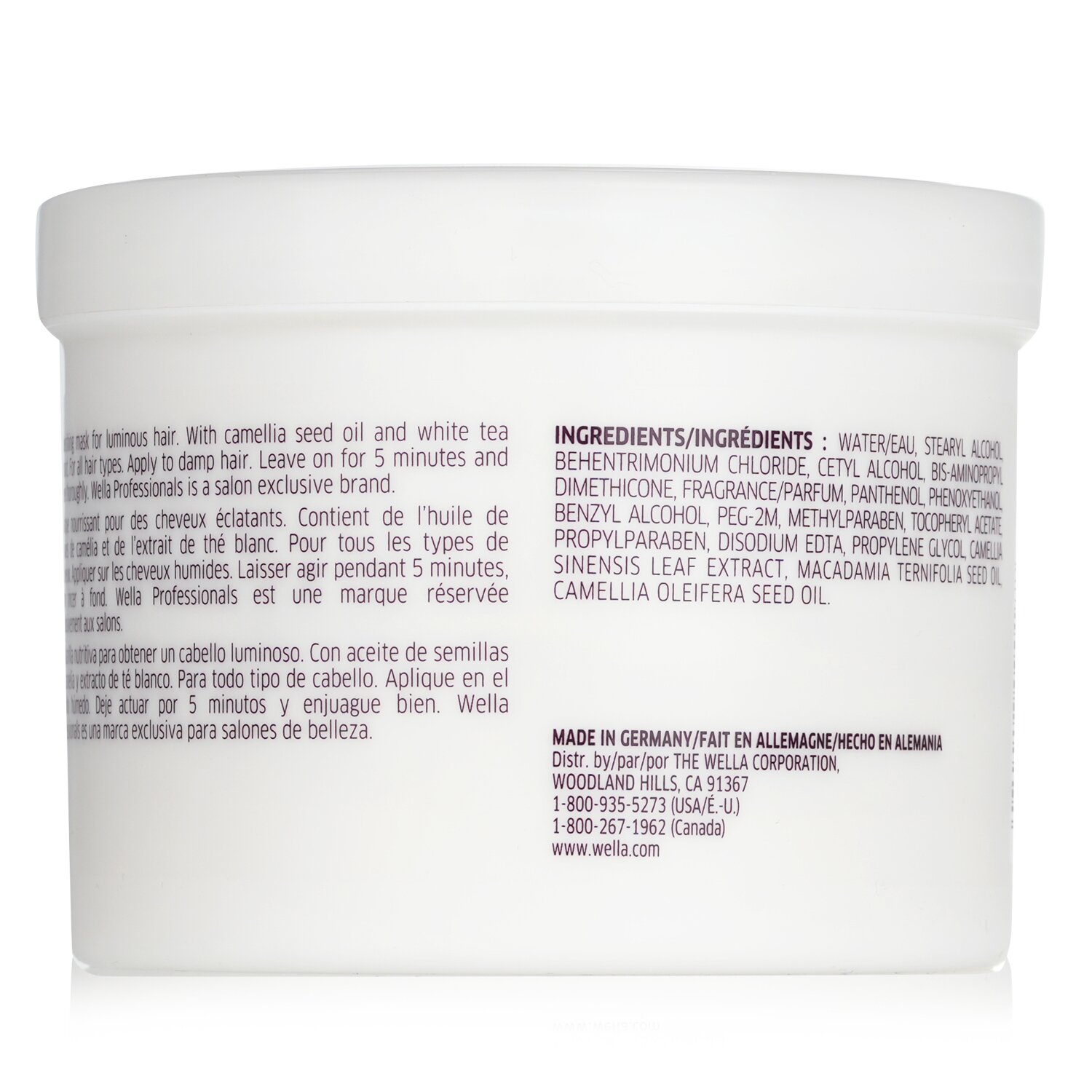 Wella Oil Reflections Luminous Reboost Mask 500ml/16.9oz