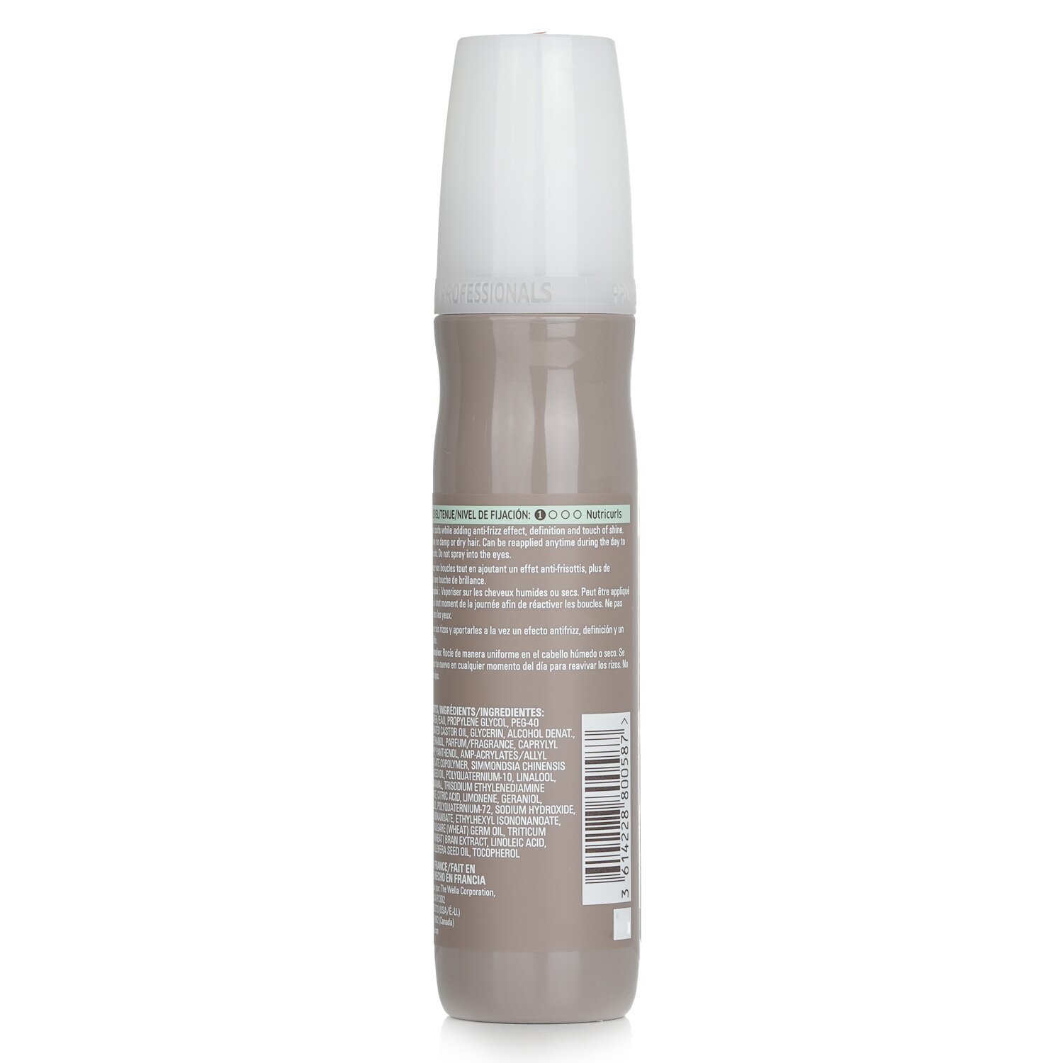 Wella 威娜 EIMI NutriCurls Fresh Up 72H 防毛躁噴霧（定型1級） 150ml/5oz