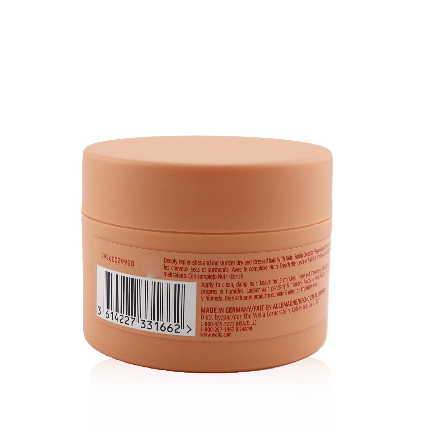 Wella Invigo Nutri-Enrich Глубоко Питательная Маска 150ml/5.1oz